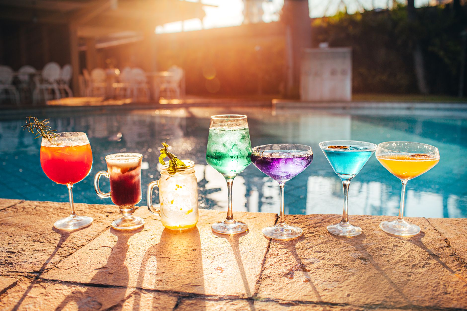 Poolside Cocktail Spaces