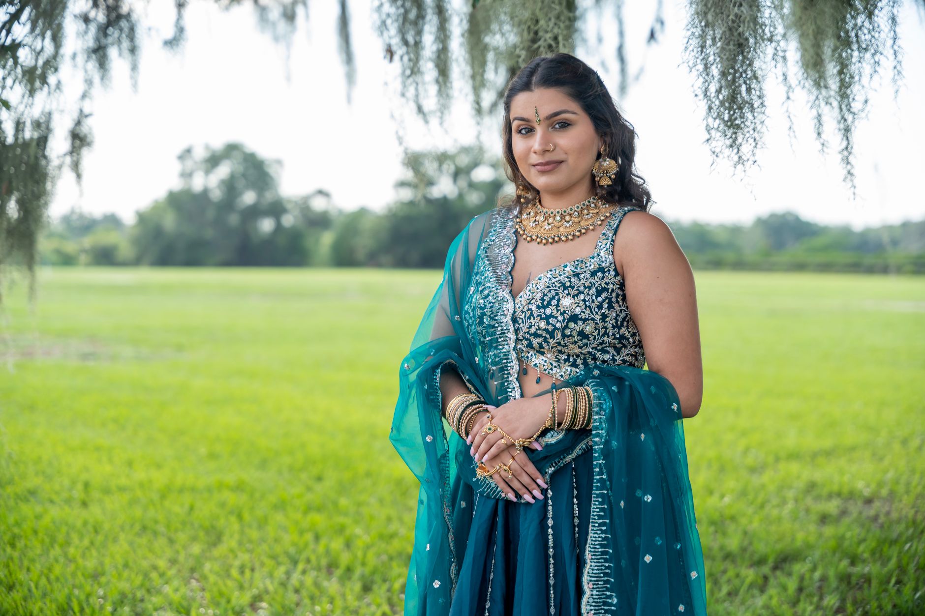 Beach Lehenga Magic in Kasauli