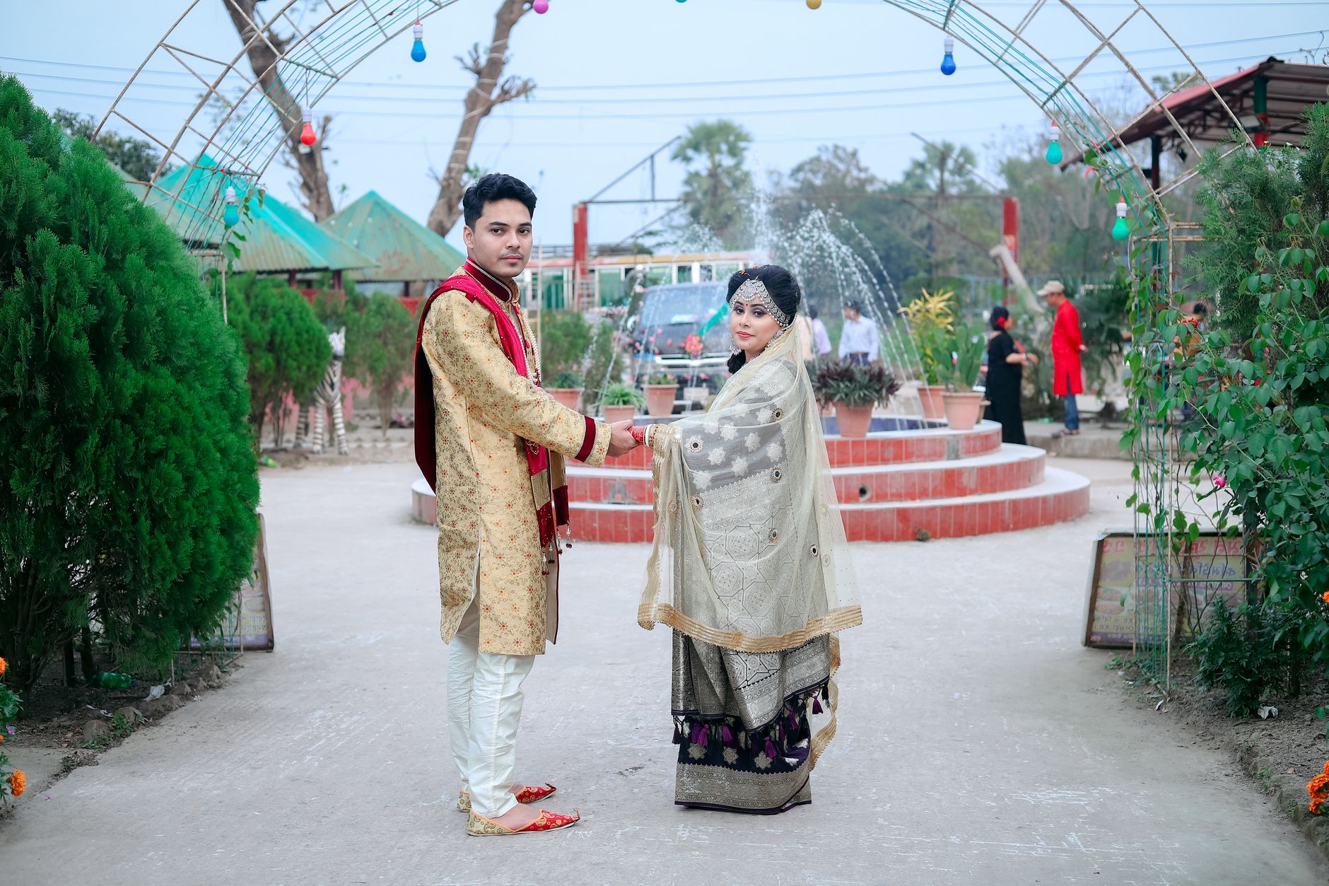 Cold Spark Magic for Khajuraho Weddings