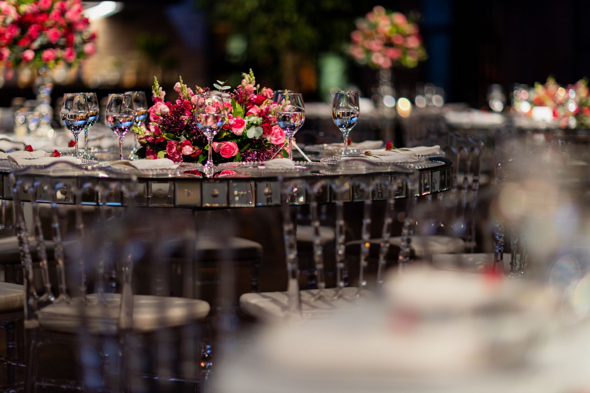 Sleek Acrylic Furniture for Kochi Events