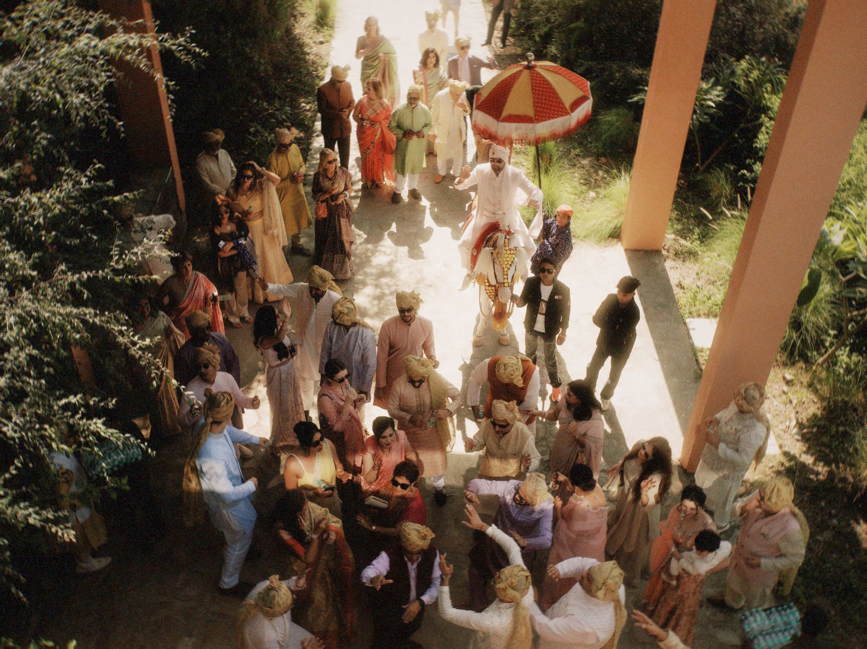 Grand Baraat Entry in Kodaikanal