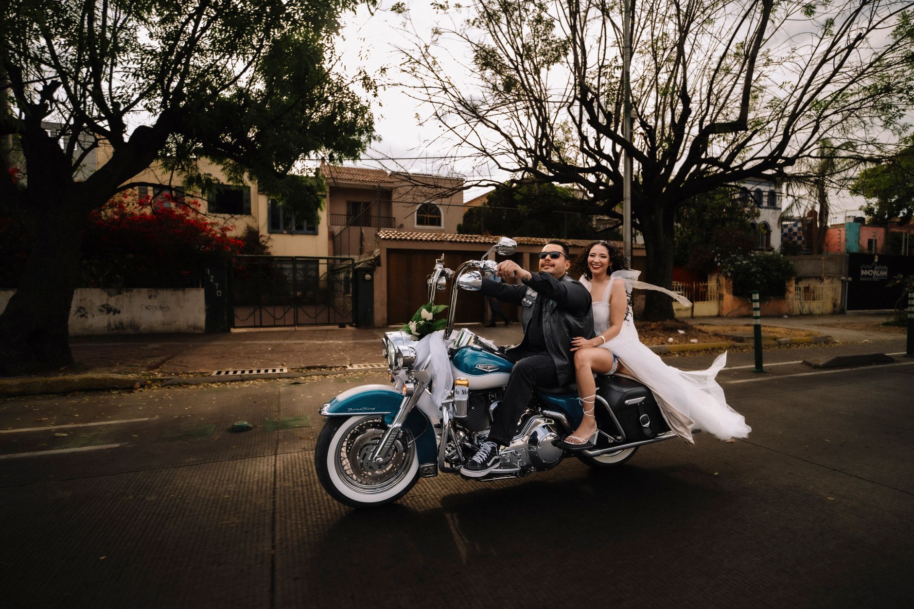 Grand Groom Entries on Two Wheels