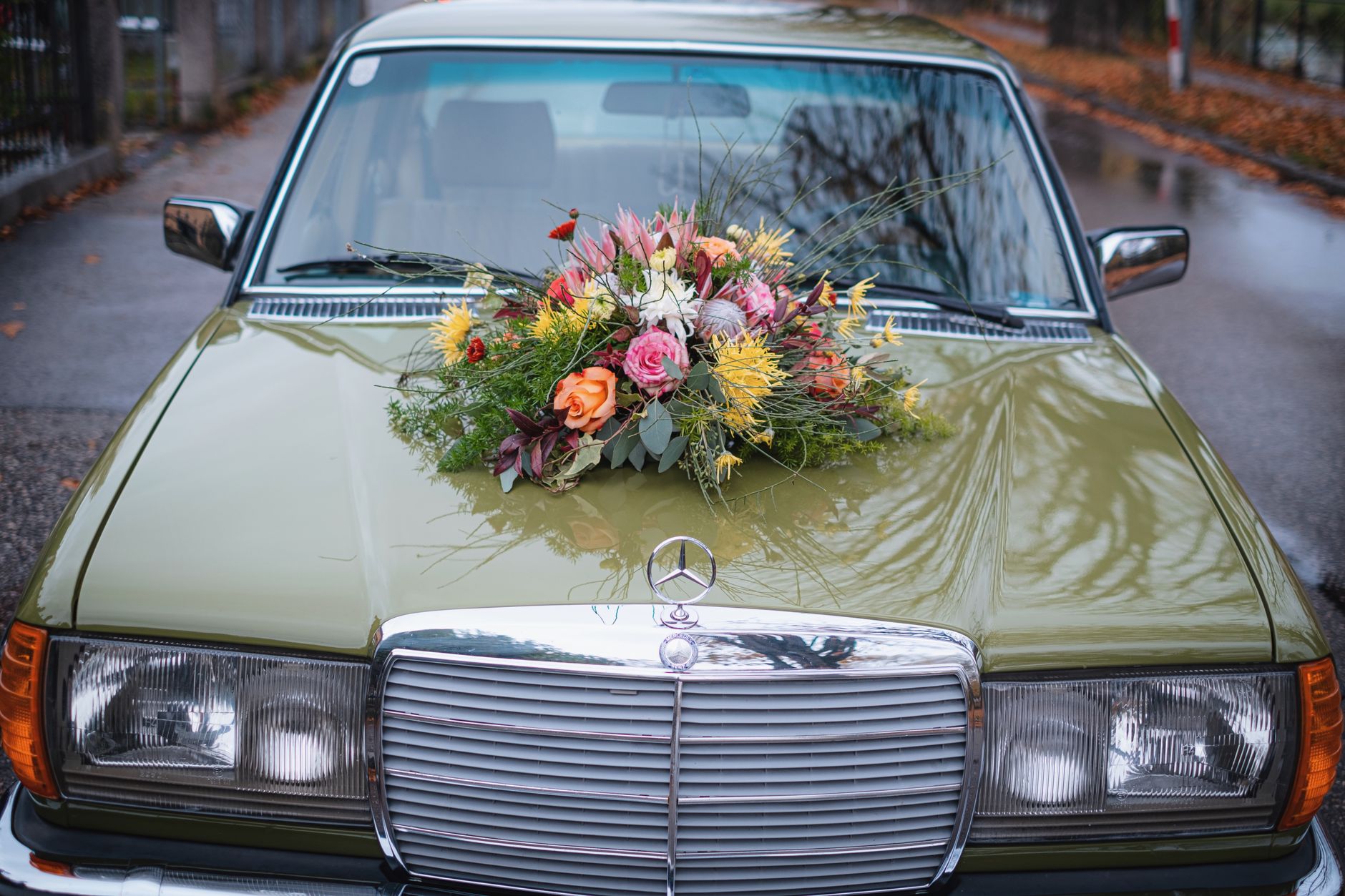 Decorated Vintage Car