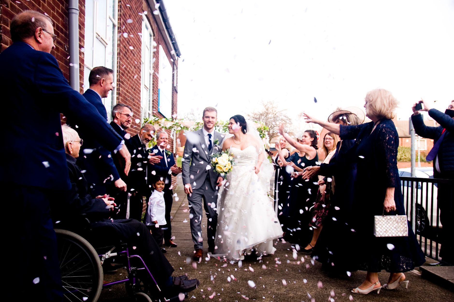 Music Synchronized Petal Shower