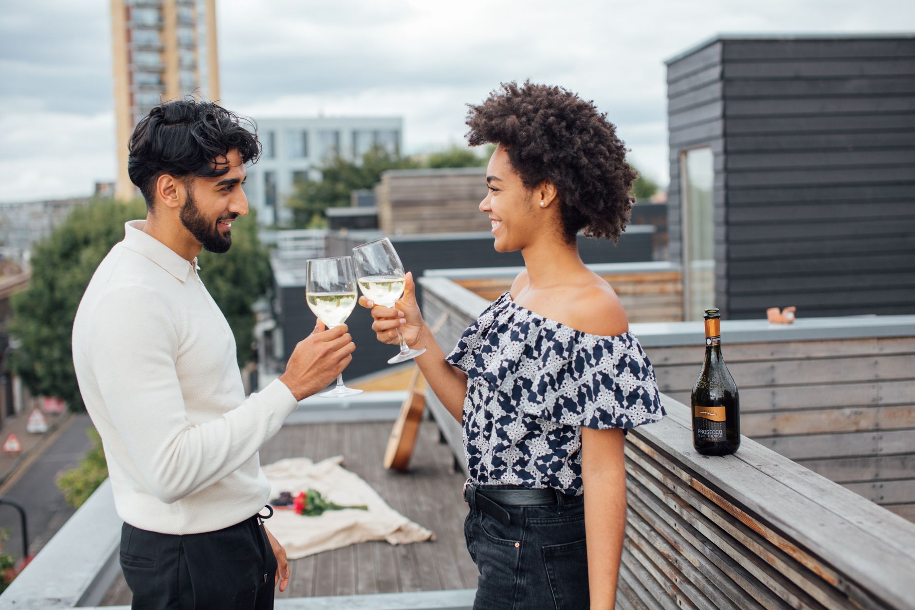 Rooftop Champagne Service