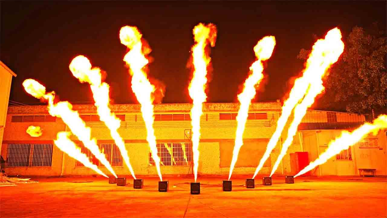 Spectacular Fire Effects for Chennai Events