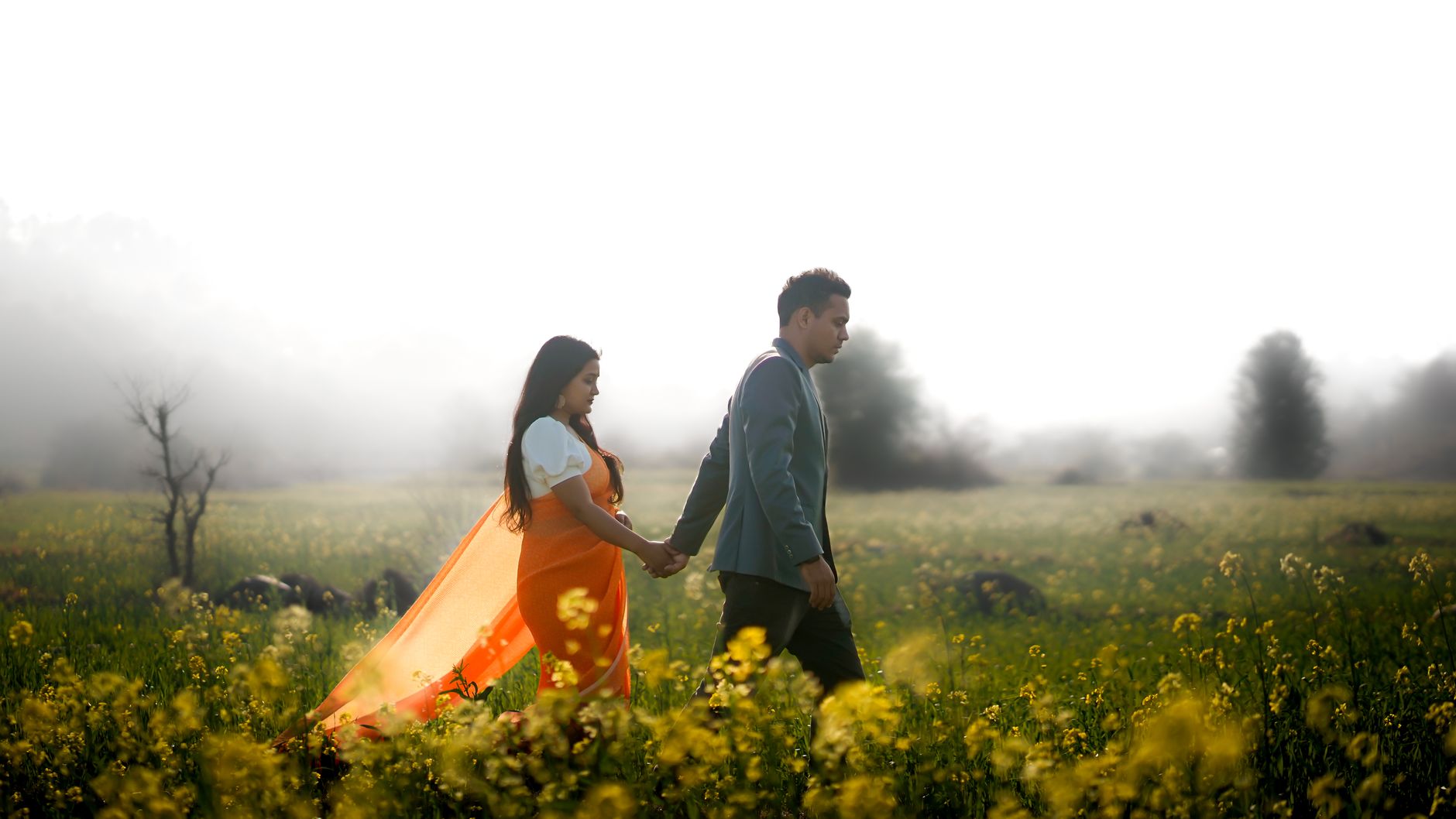 Love Framed by Lonavala's Hills