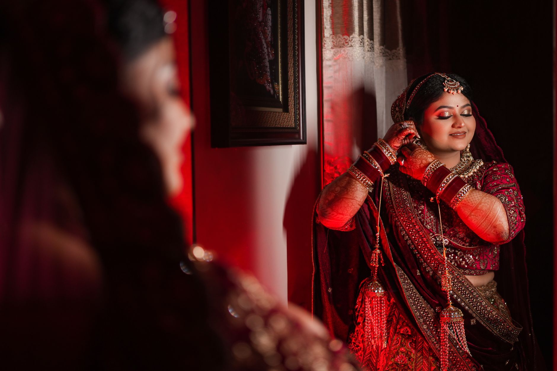 Lucknow Bridal Jewellery Styling
