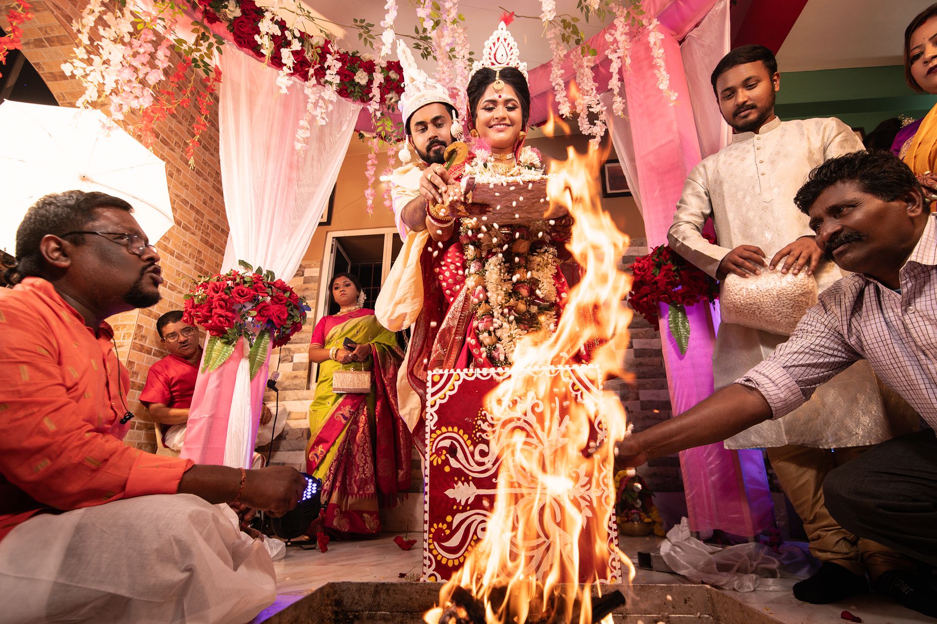 Sacred Telugu Wedding Kundalu in Lucknow