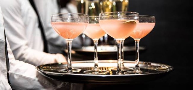 Elegant luxury cocktail party setup in Chennai with premium decor and lighting