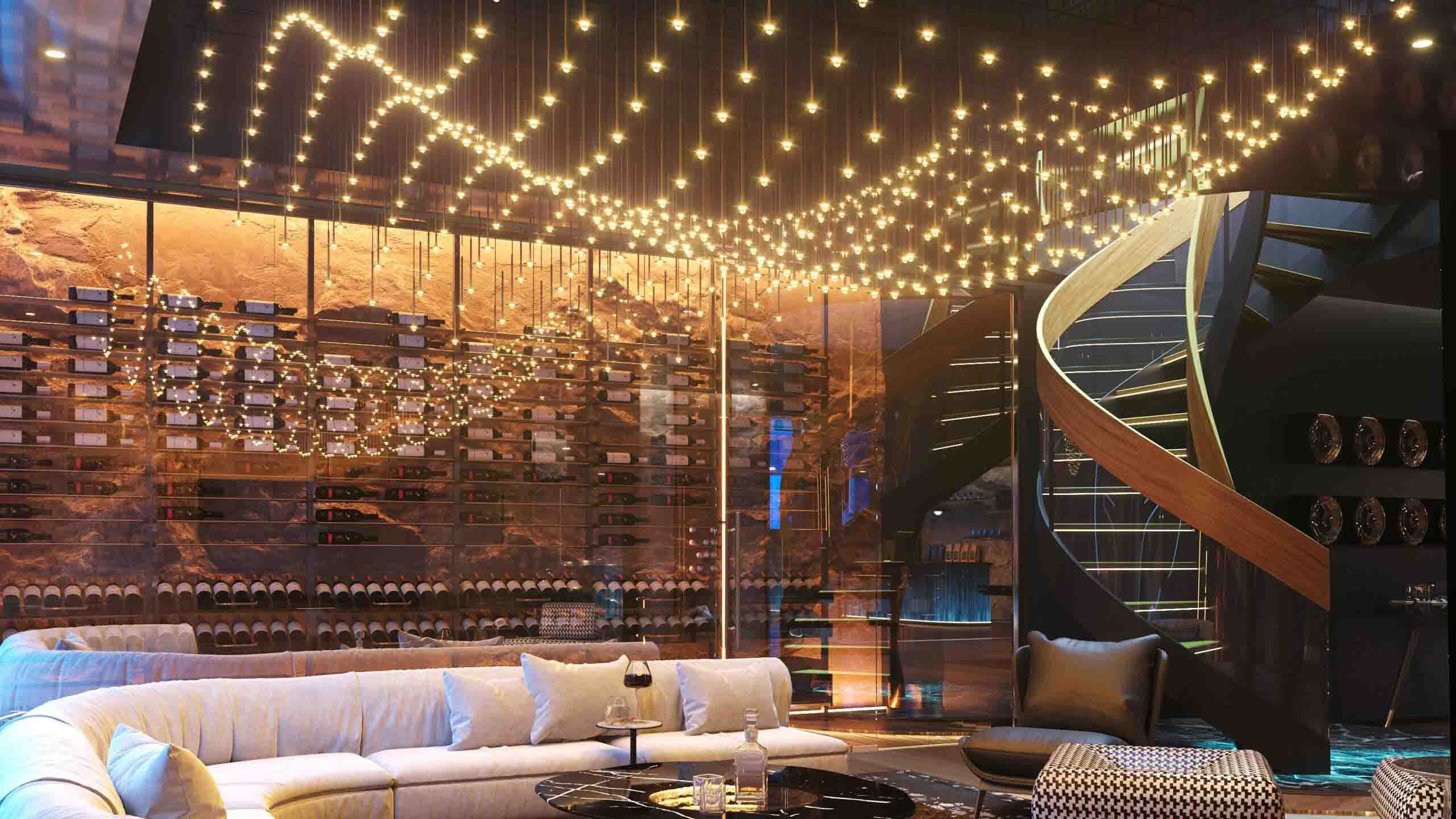 Luxury lighting design Chennai wedding venue with warm chandeliers and LED canopy