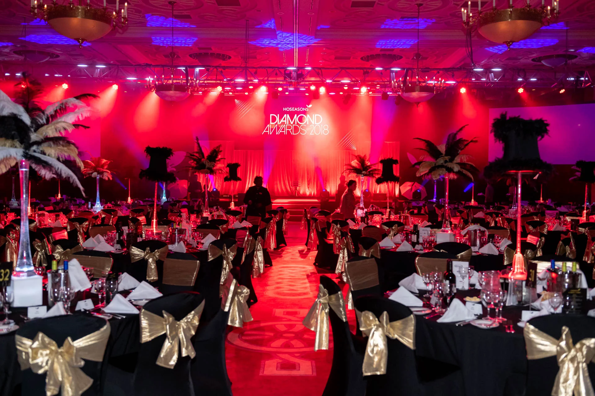 Luxury networking reception planning Chennai with elegant corporate event setup