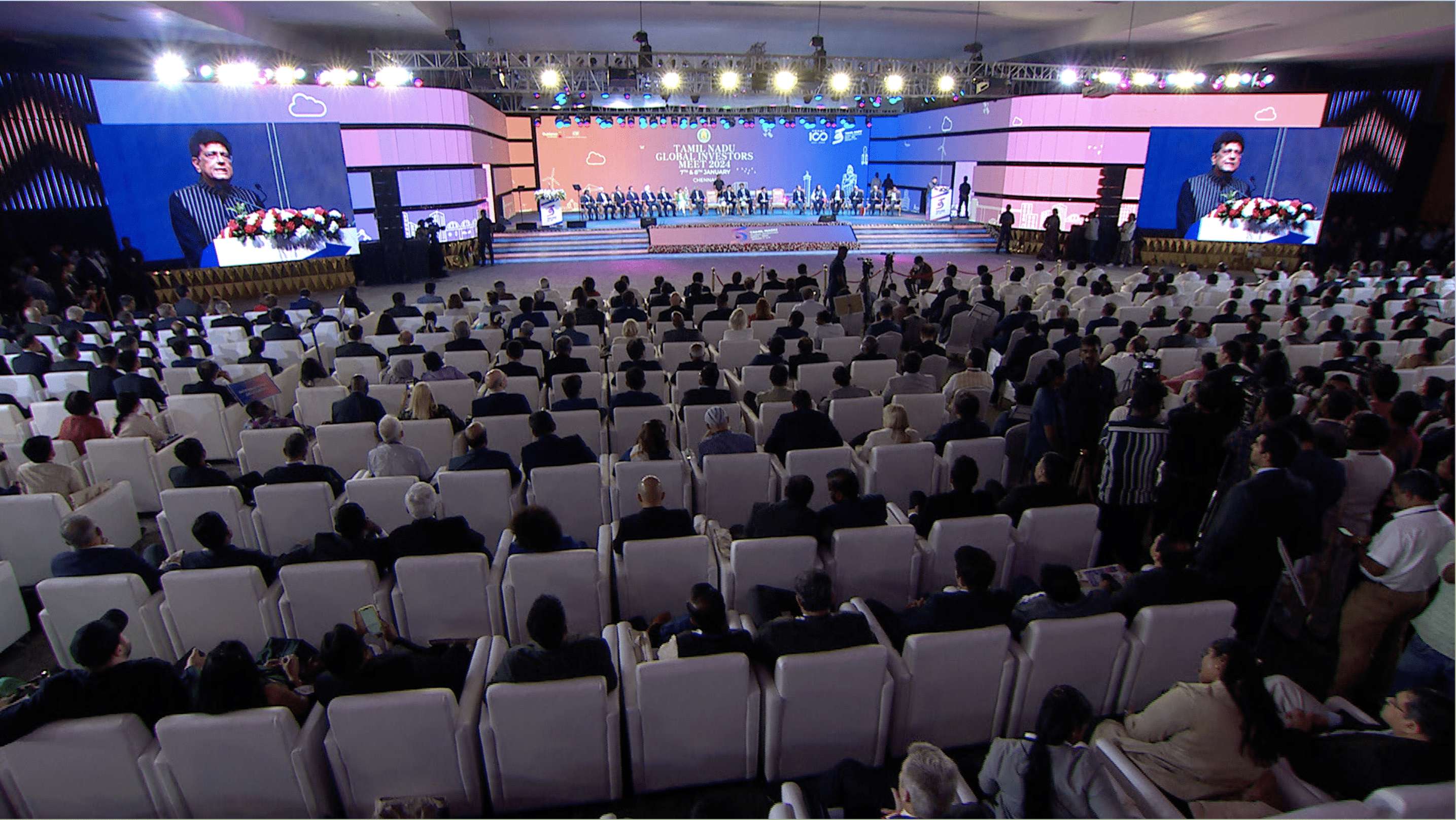 Luxury Training Session Planning Chennai — elegantly arranged conference hall with premium decor and professional setup