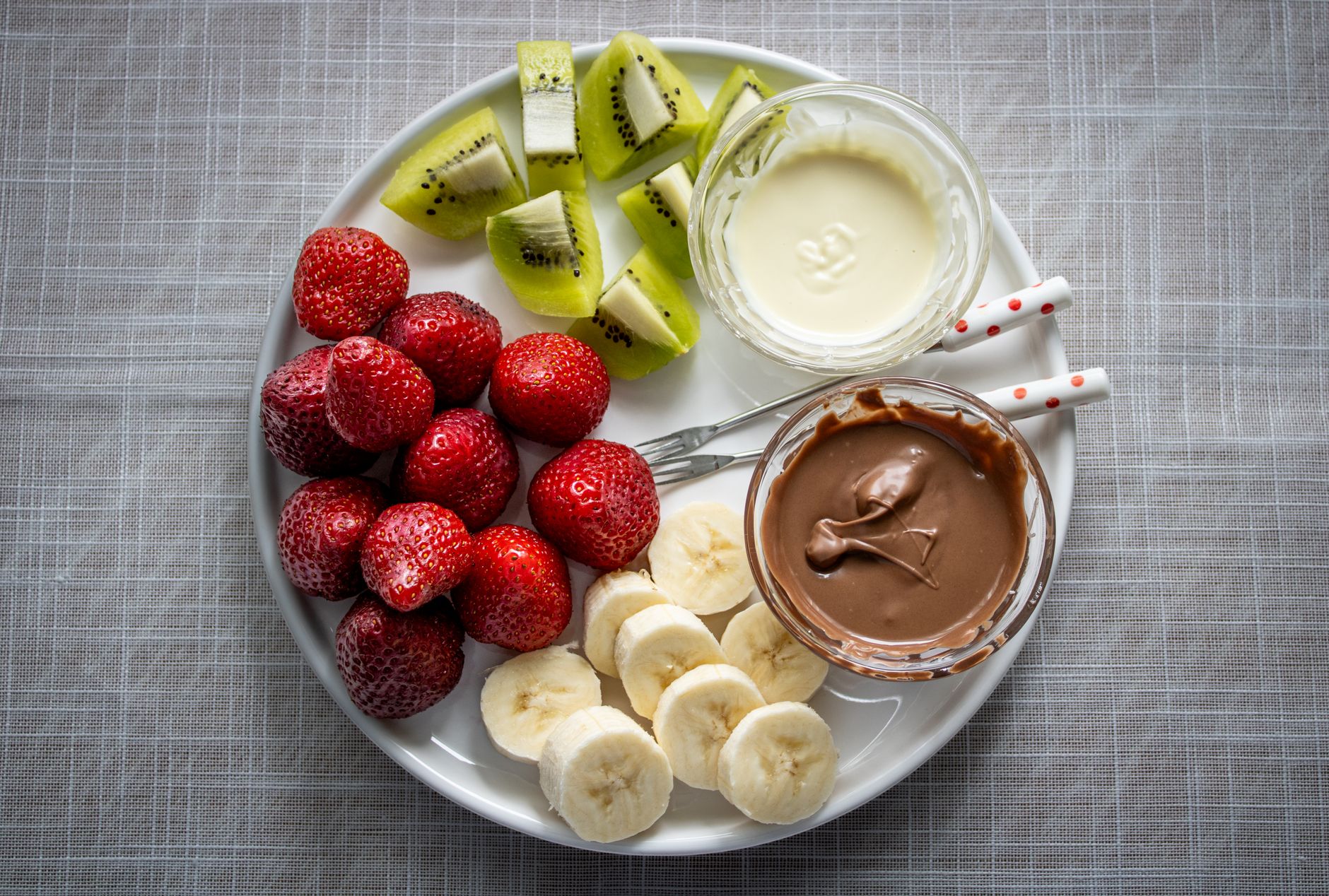 Chocolate Dipping Stations