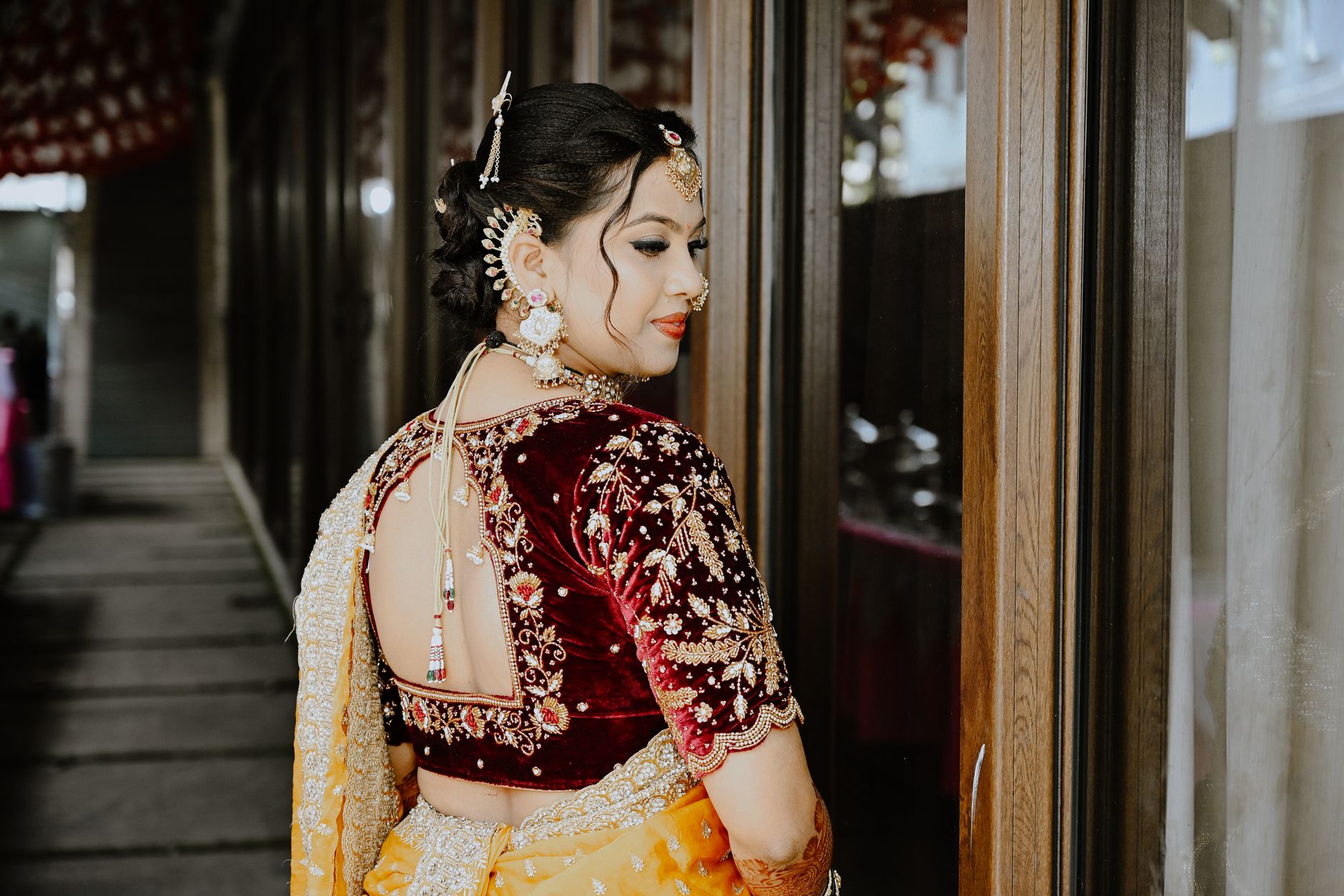 Embroidered Bridal Blouse