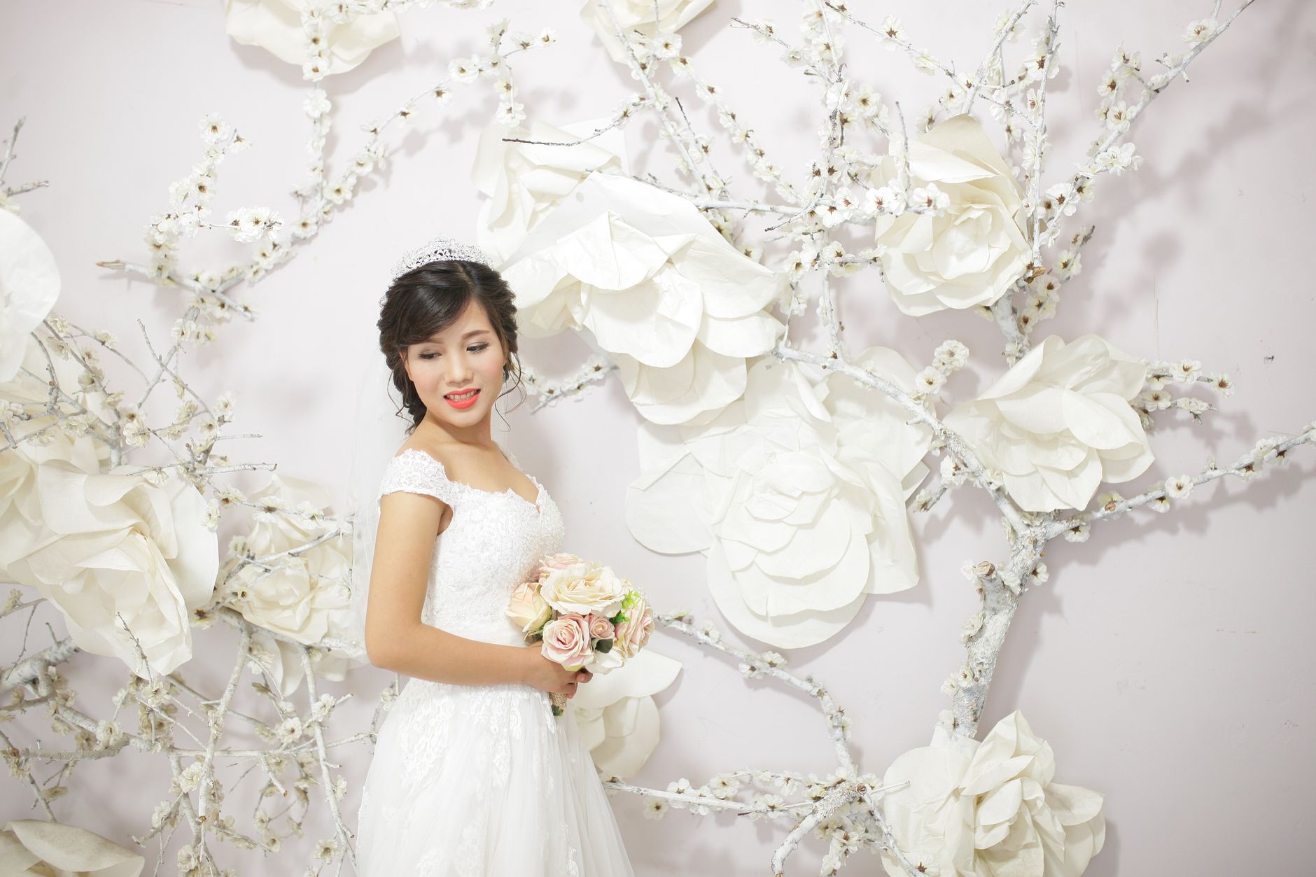 Flower Wall Installation