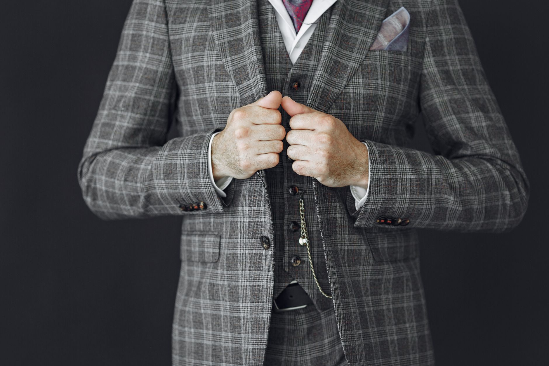 Groom Three Piece Suit