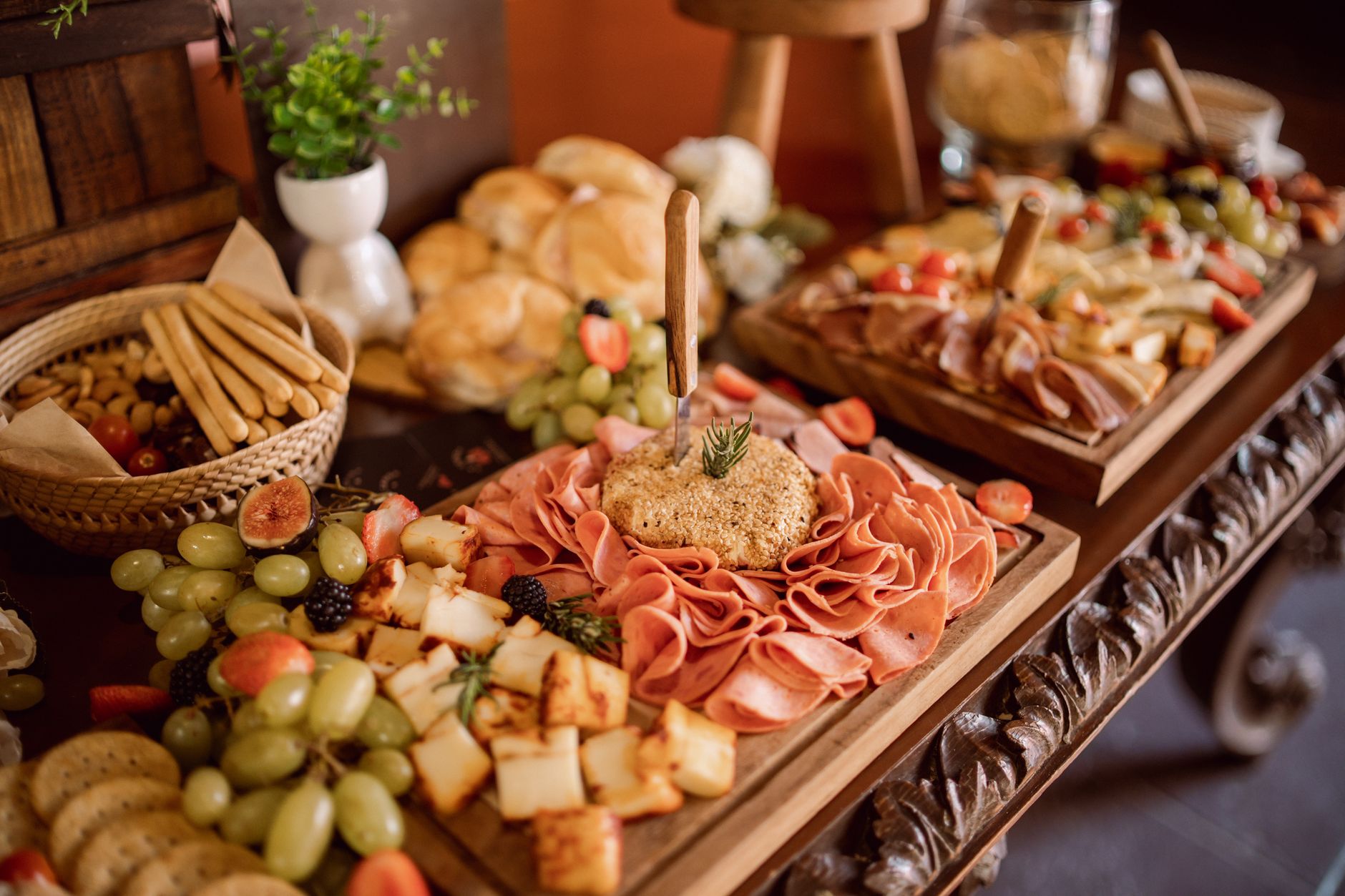 Mediterranean Food Stations