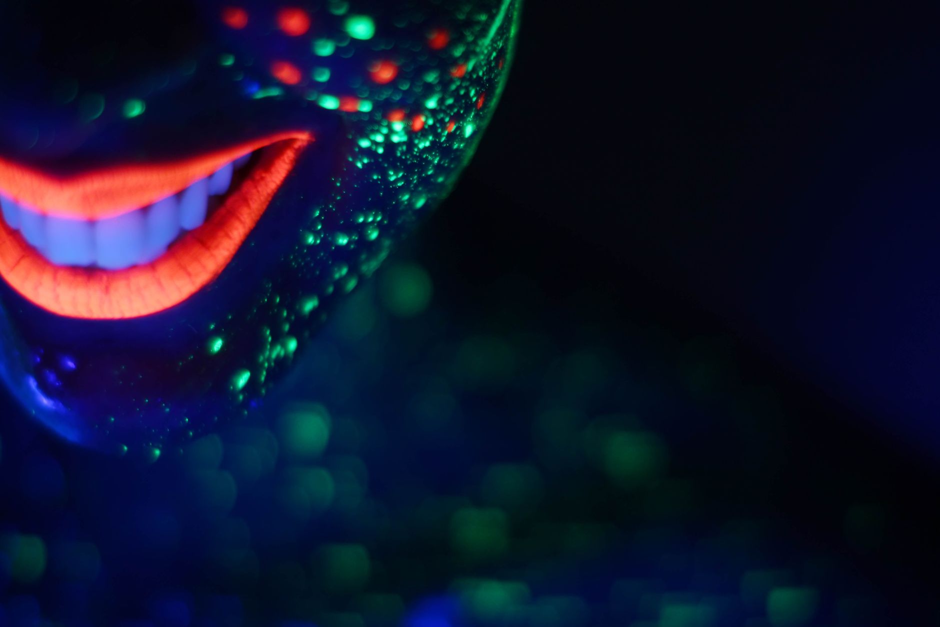 Glow Up with UV Face Painting