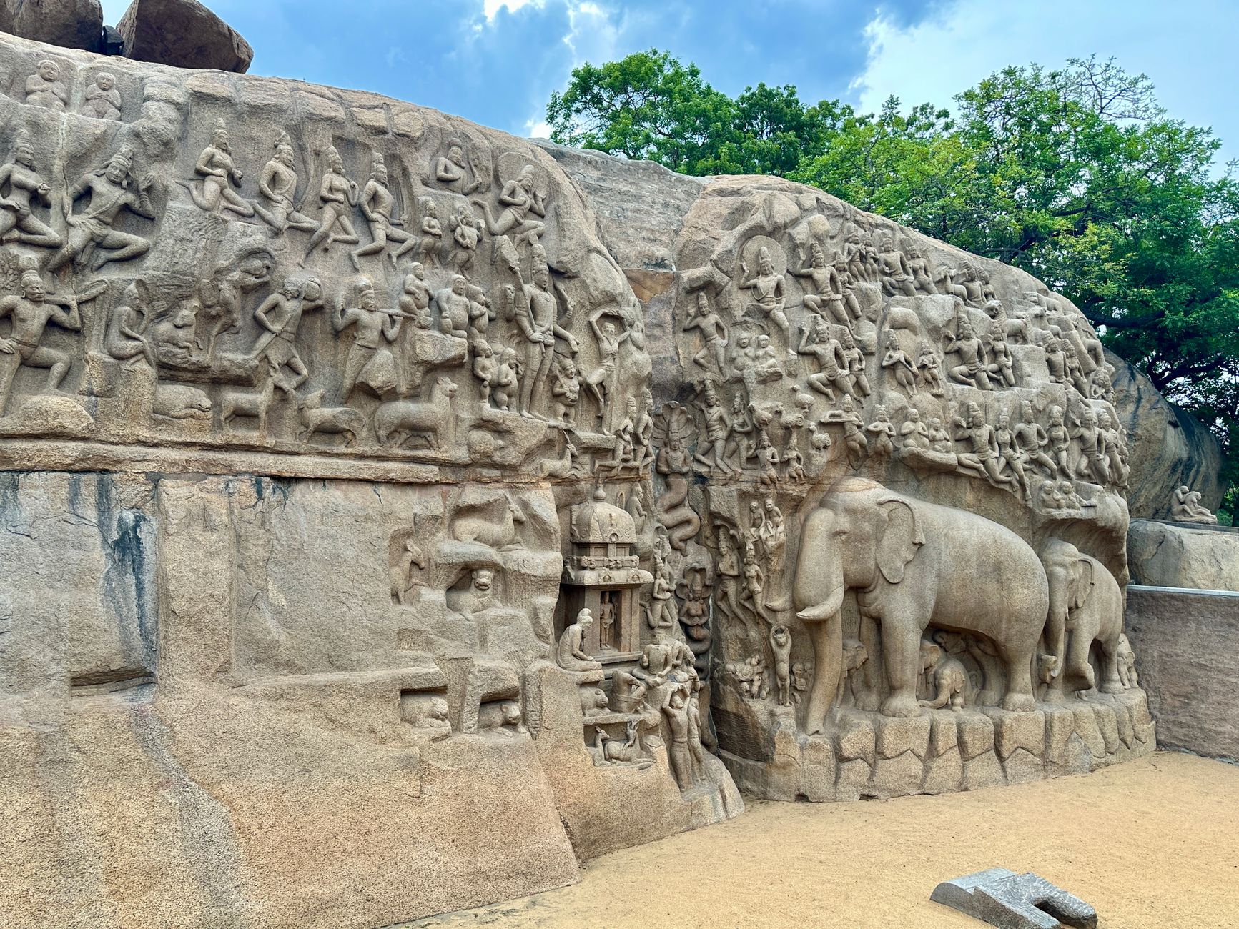 Henna Magic at Mahabalipuram