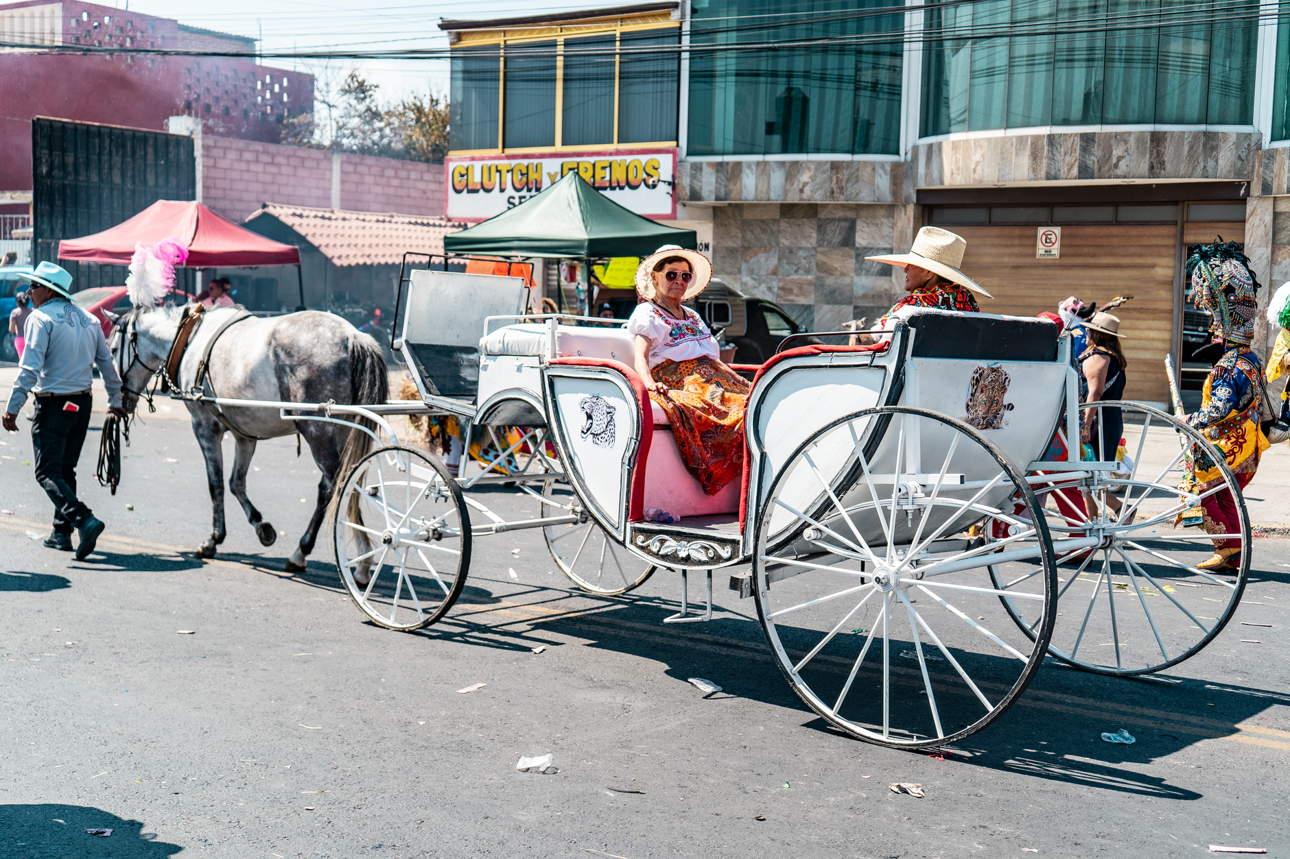 Royal Carriage Arrivals in Mahabalipuram