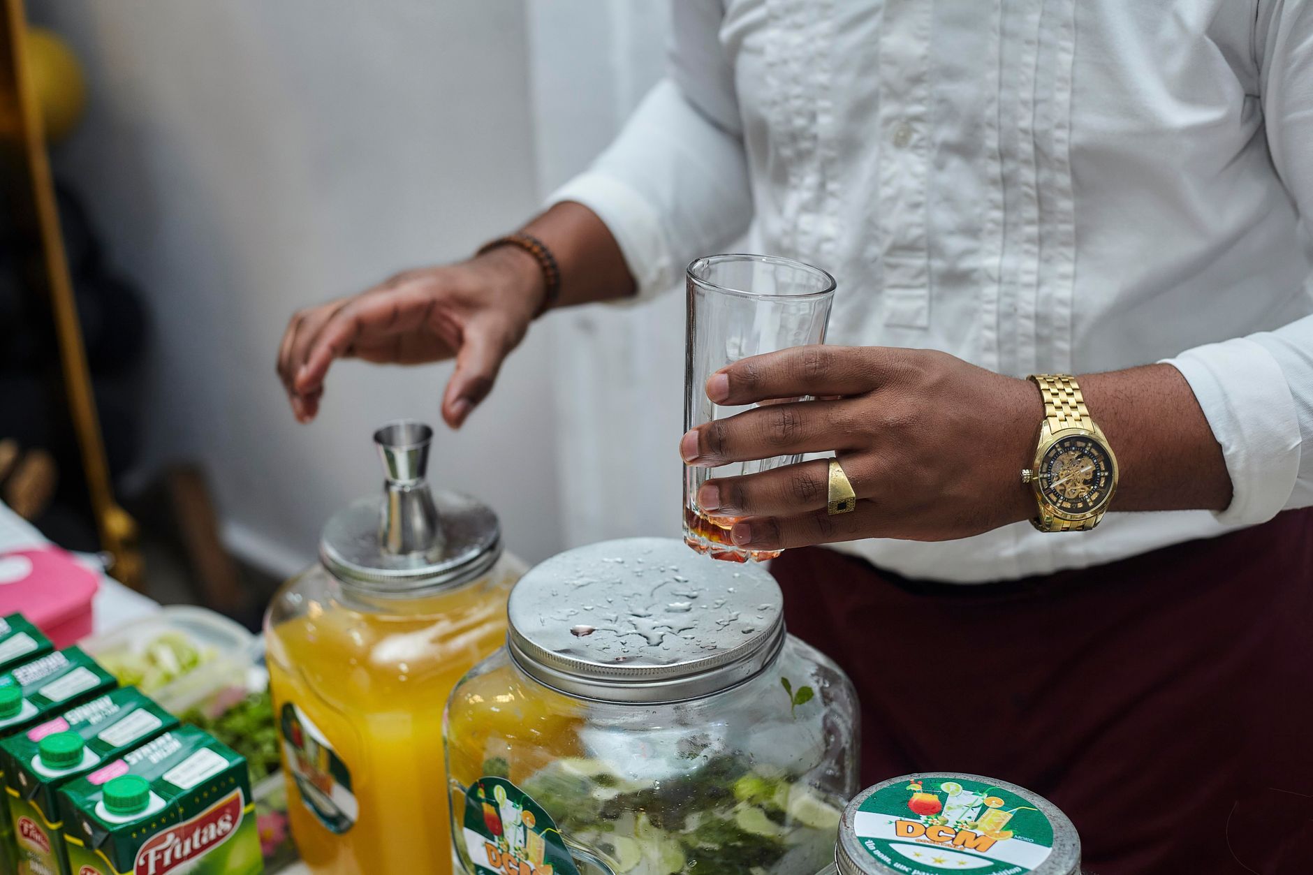 Tropical Mocktail Stations