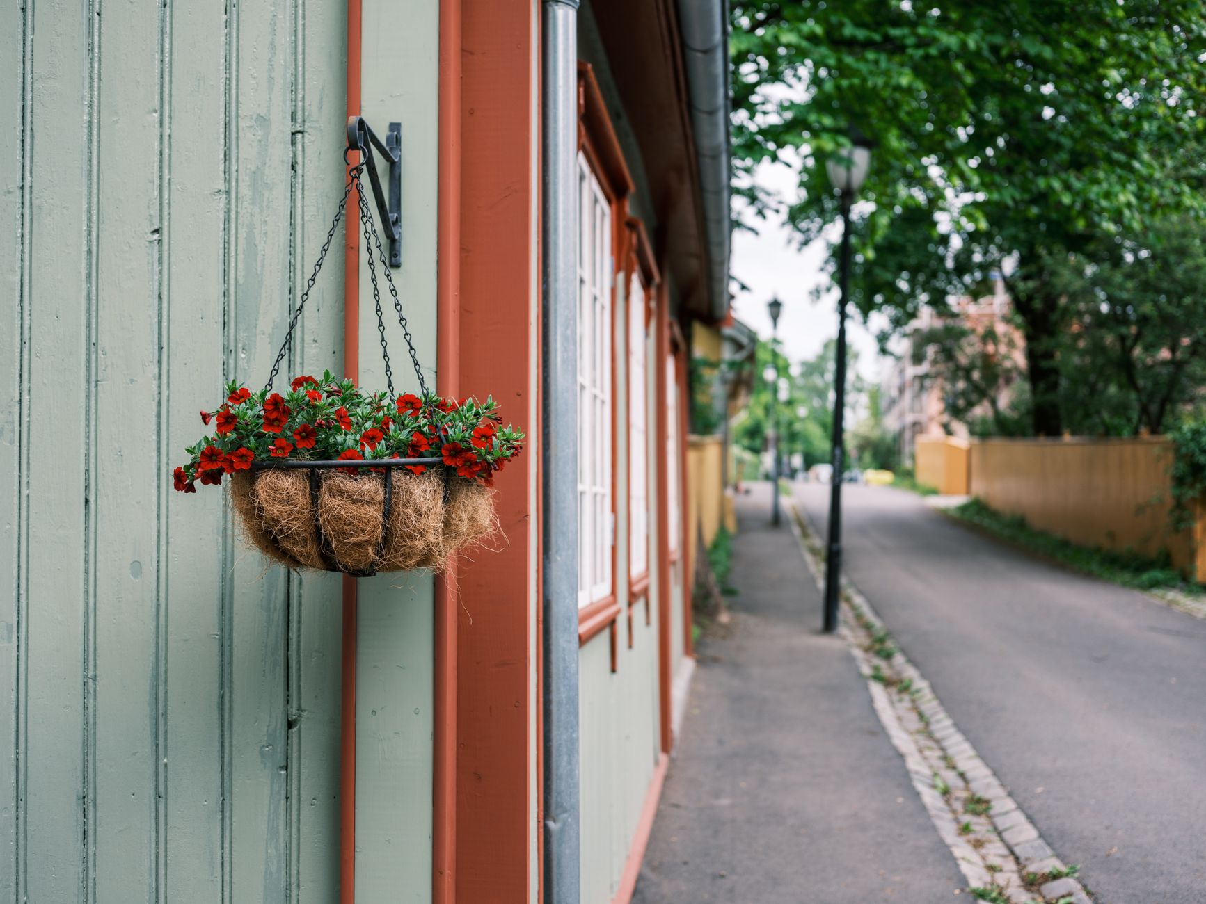 Wooden Flower Baskets