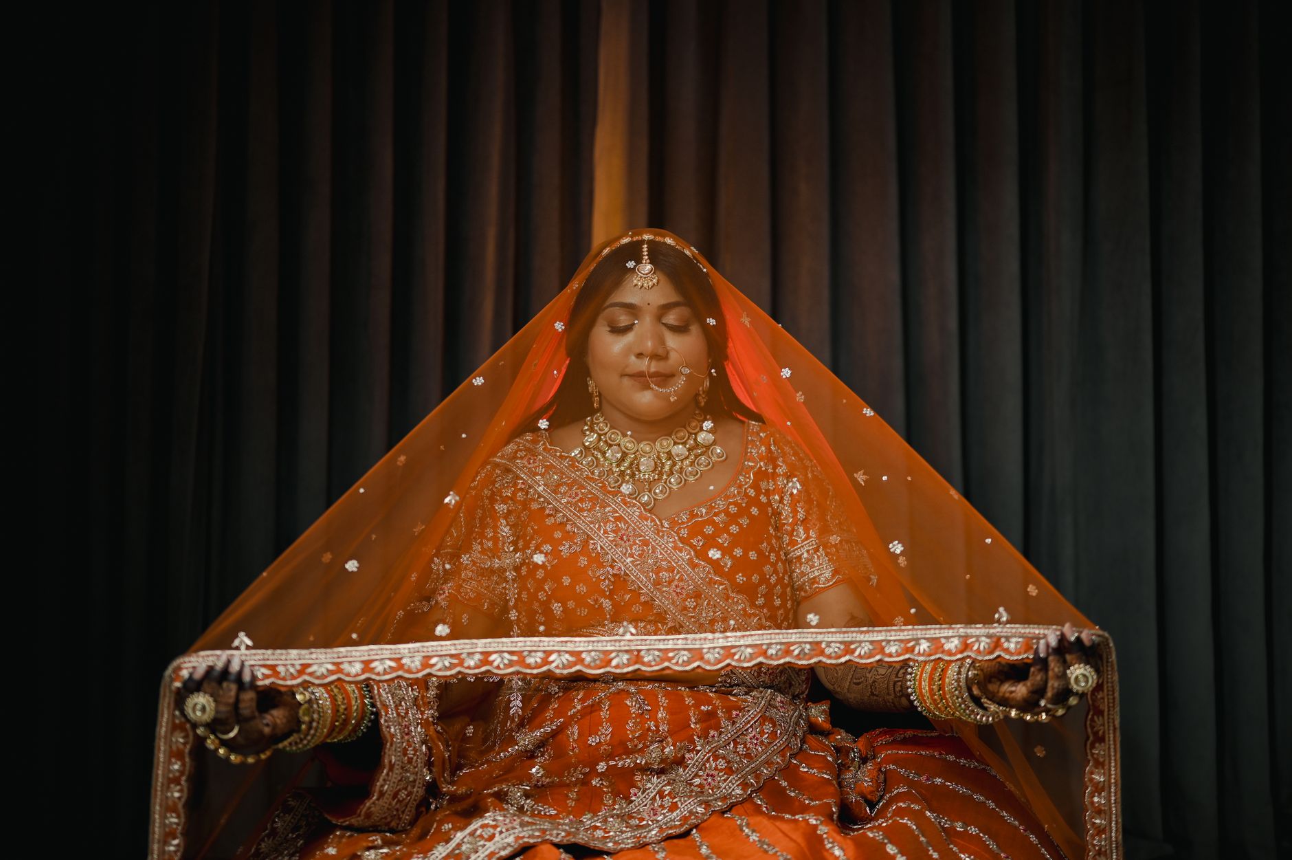Bridal Saree Styling, Mumbai