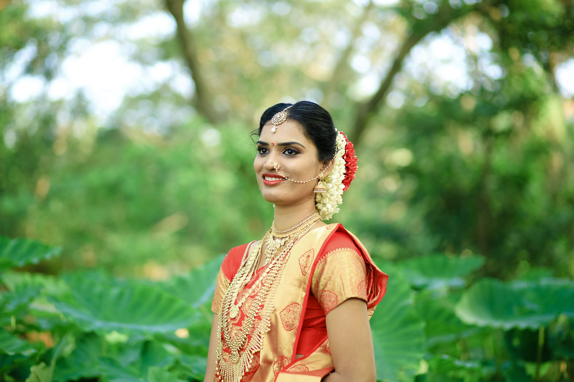 Bridal Styling for Munnar Weddings