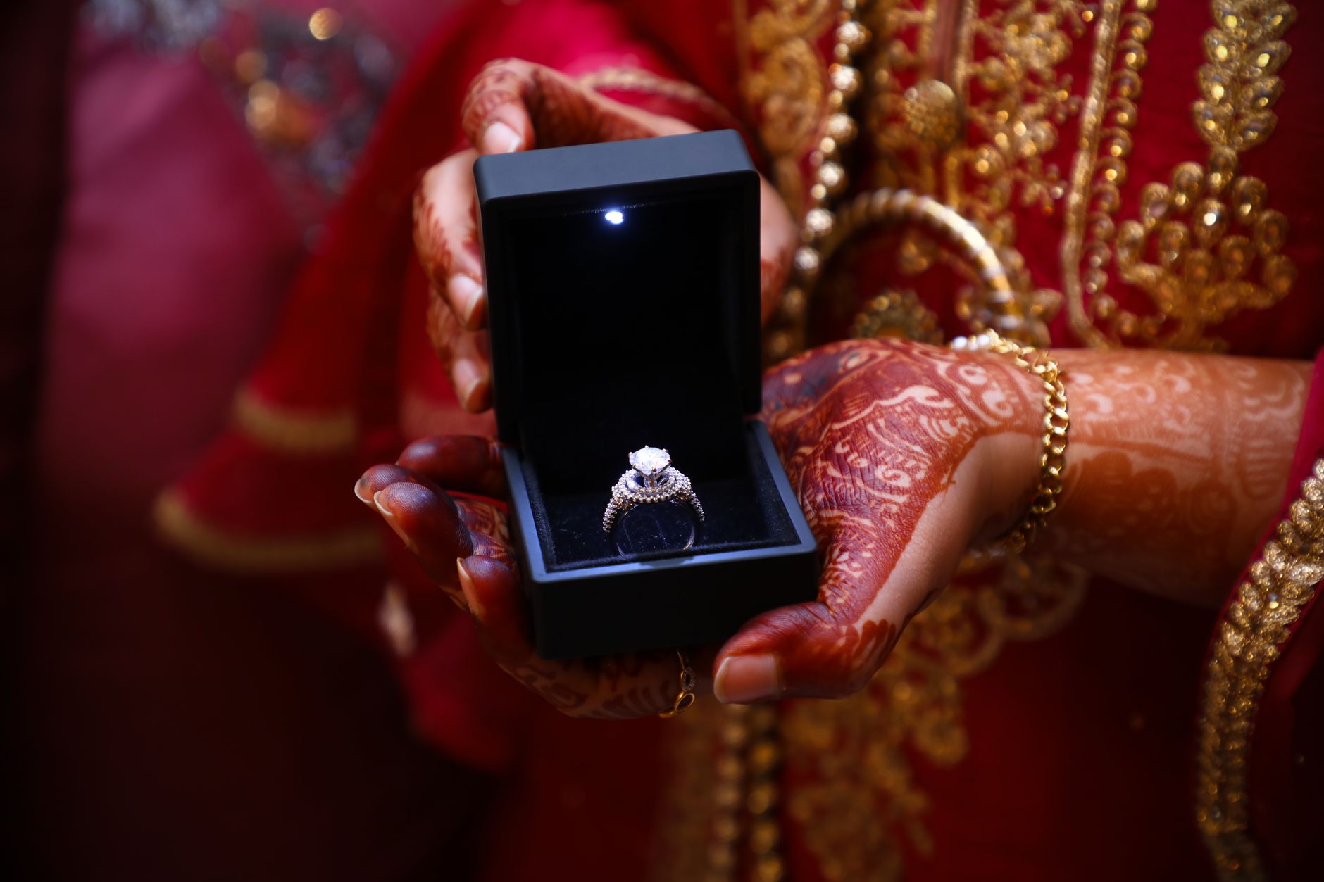 Ceremony Ring Display