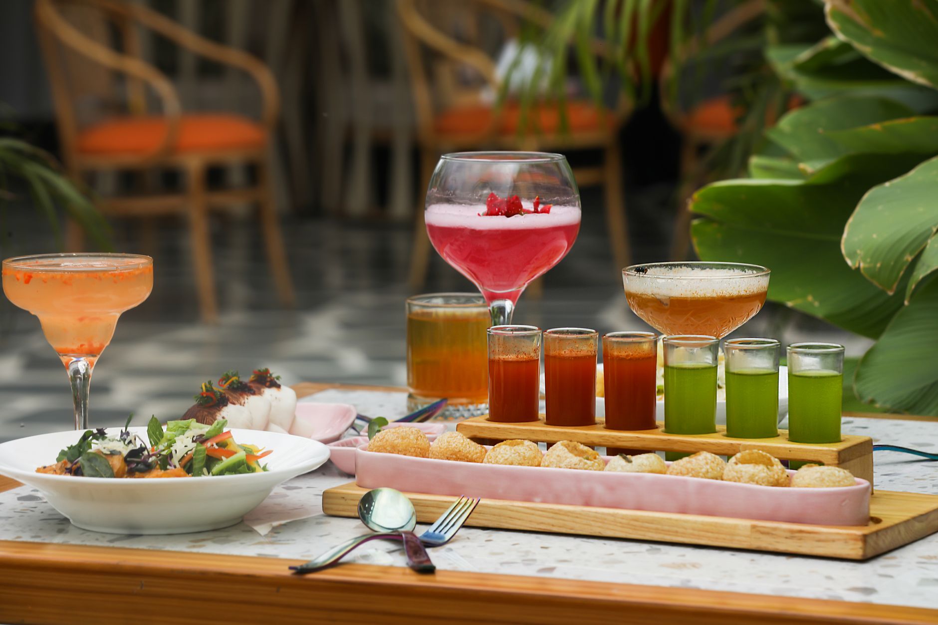 Interactive Chaat Counters