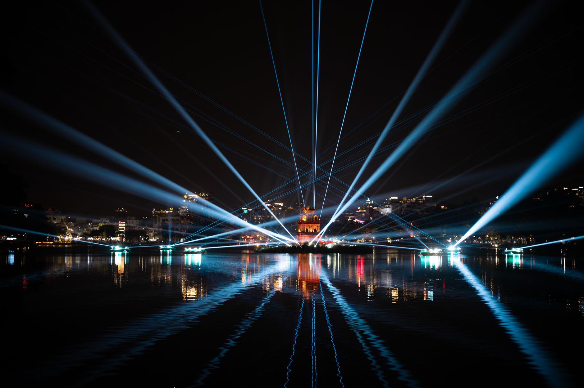 Animated Laser Display