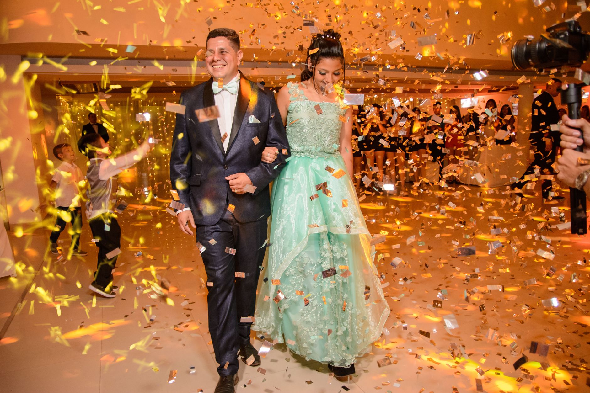 Confetti Magic for Your Royal Entry