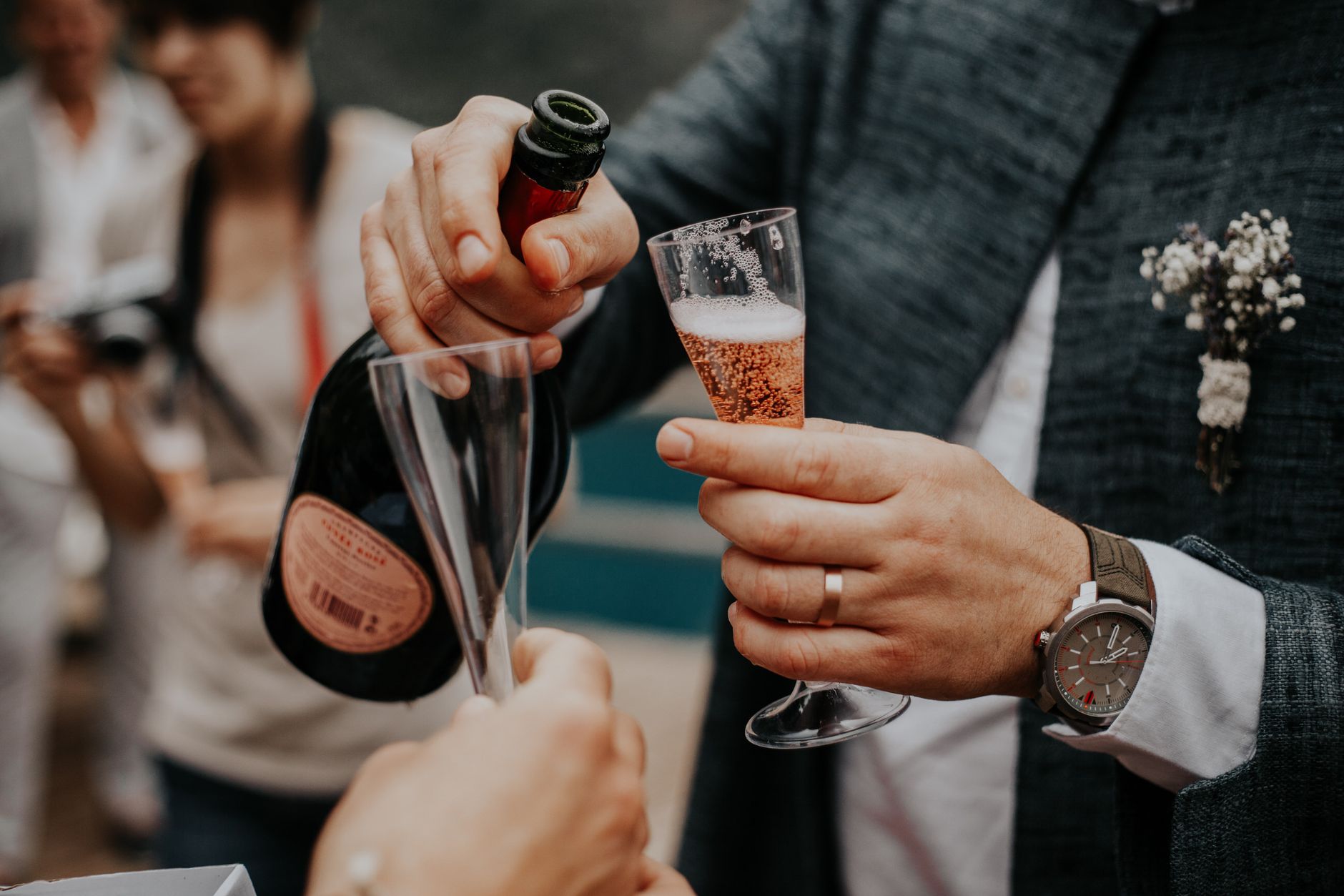 Elegant Champagne Toasts in Nainital