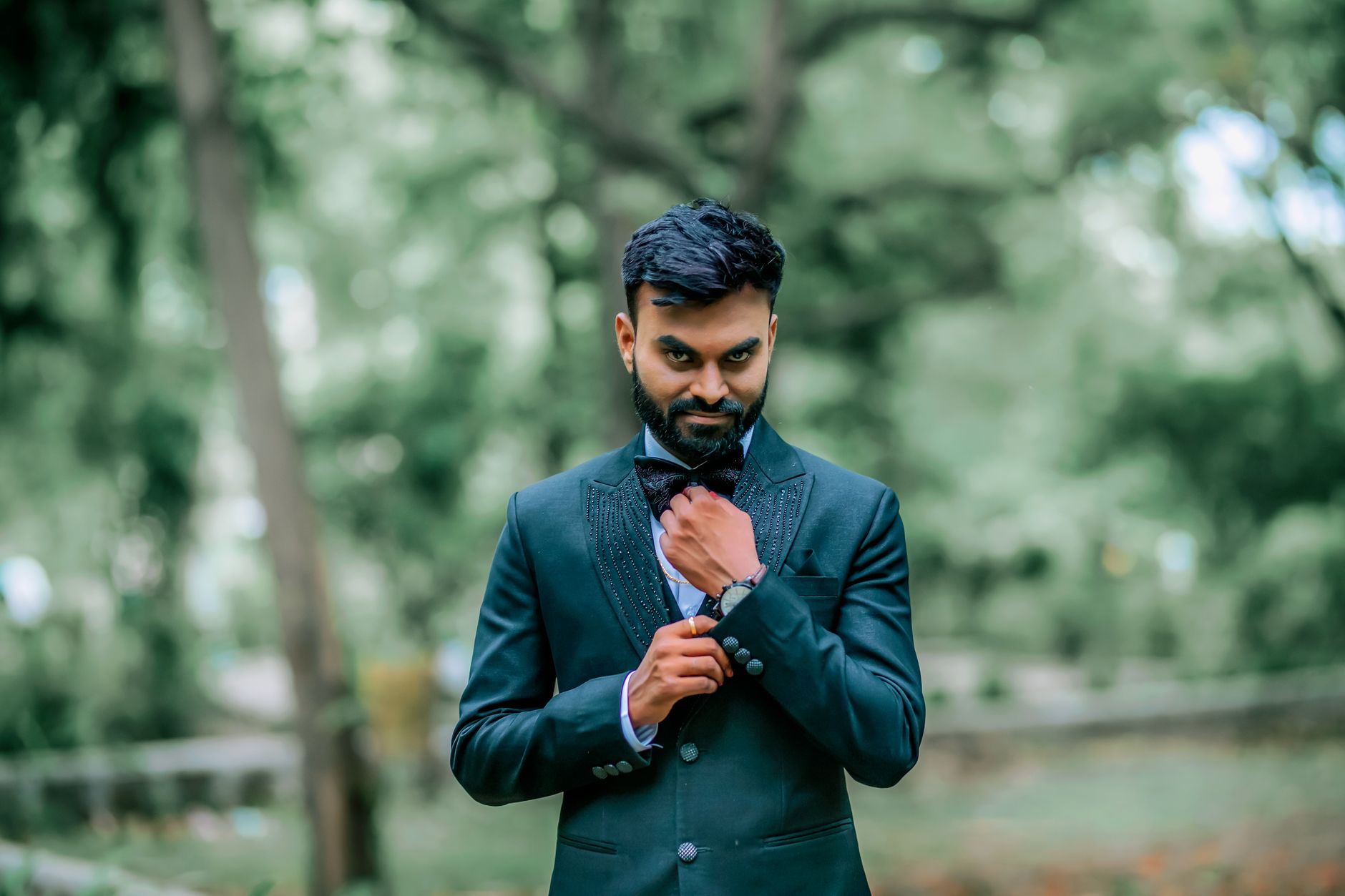 Groom Beard Setyp and styling