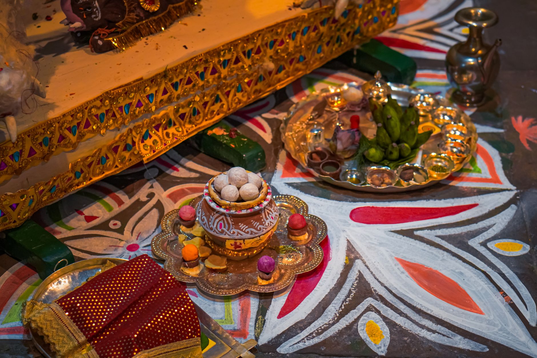 Gujarati Garba Ceremony Accessories