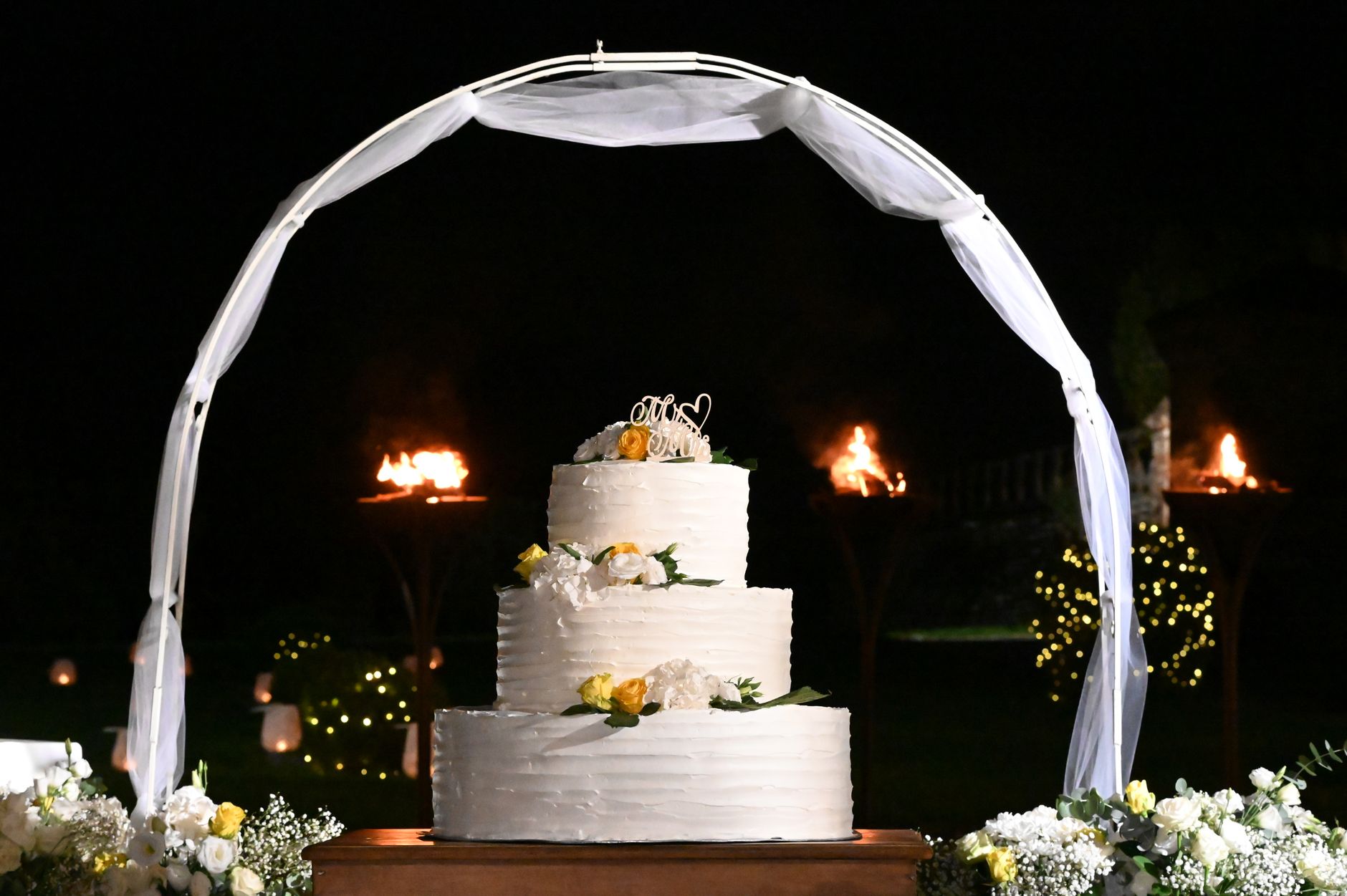 LED Arch Installation
