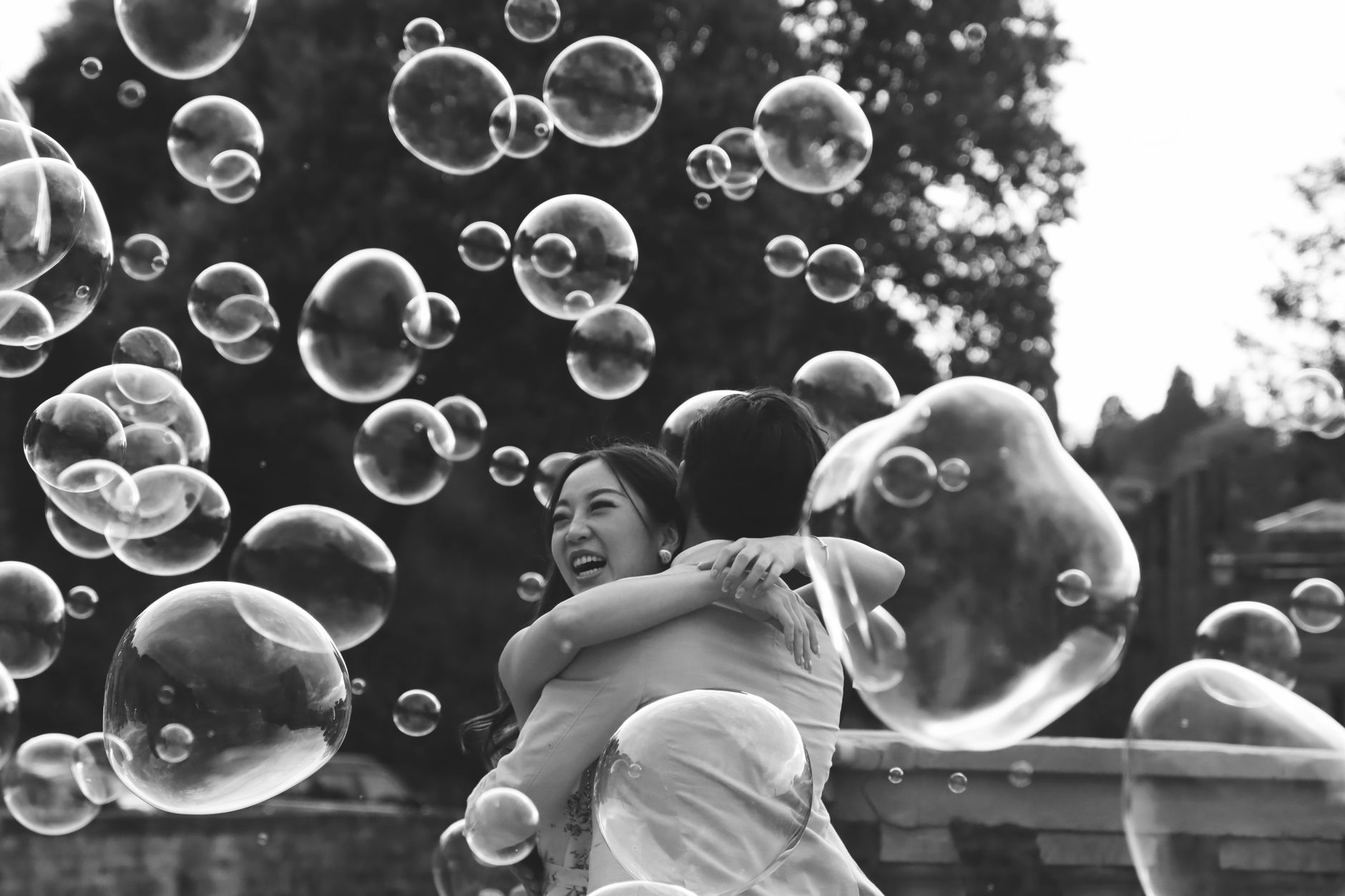 Magical Bubble Shower Effects in Ooty