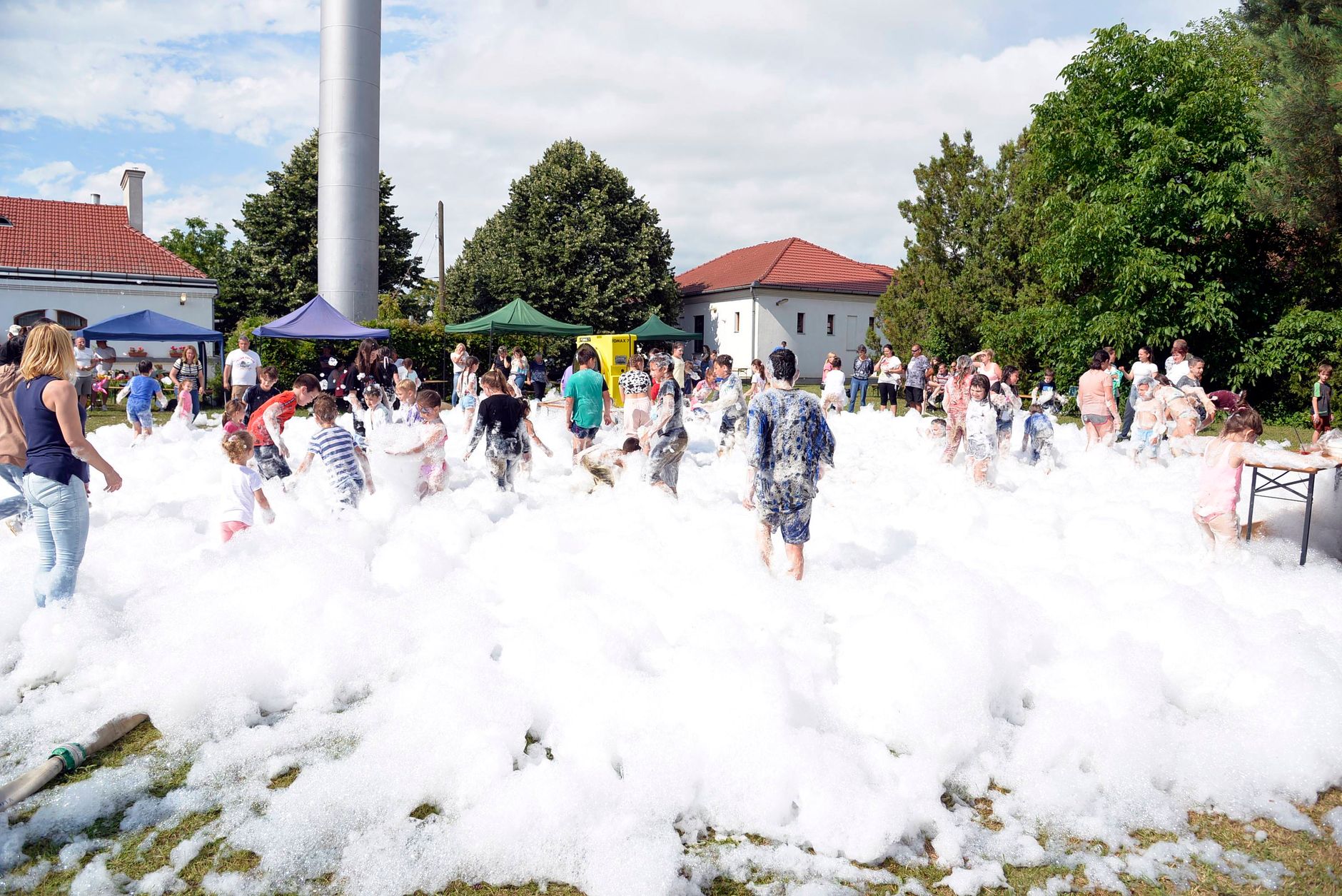Foam Party Setup in Ooty
