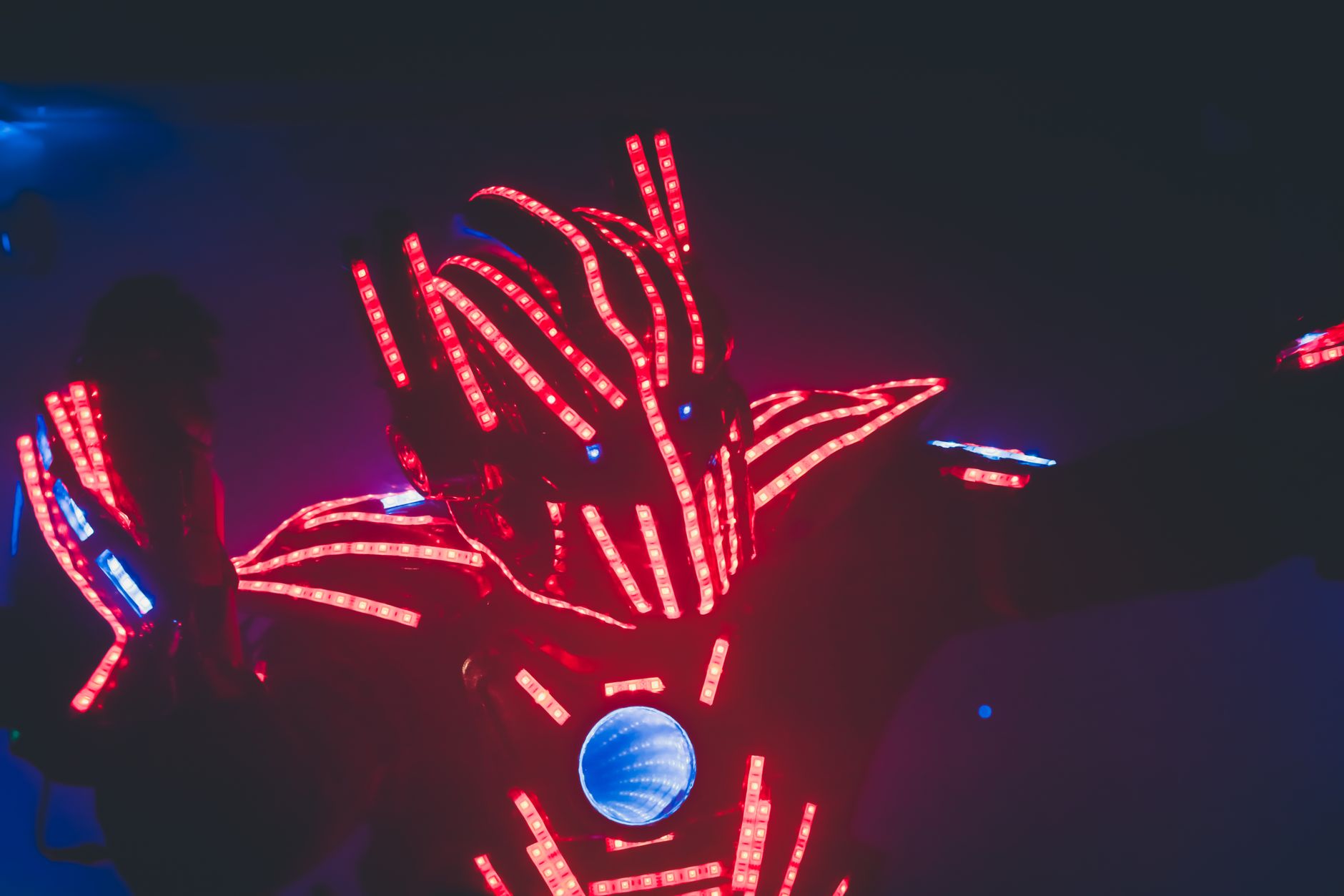 Illuminated Costume Performers