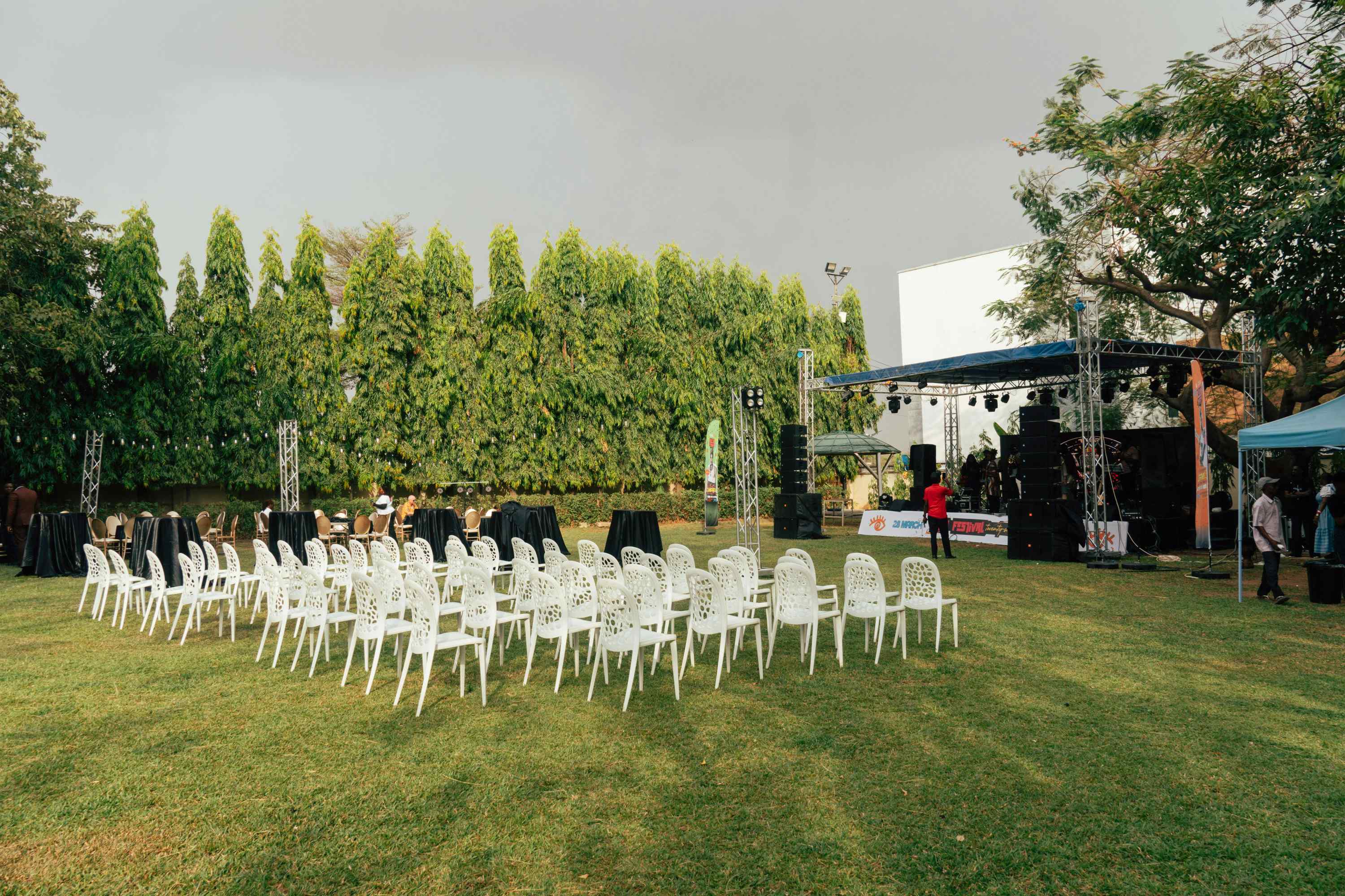 Step 4: Staging and Performance Areas