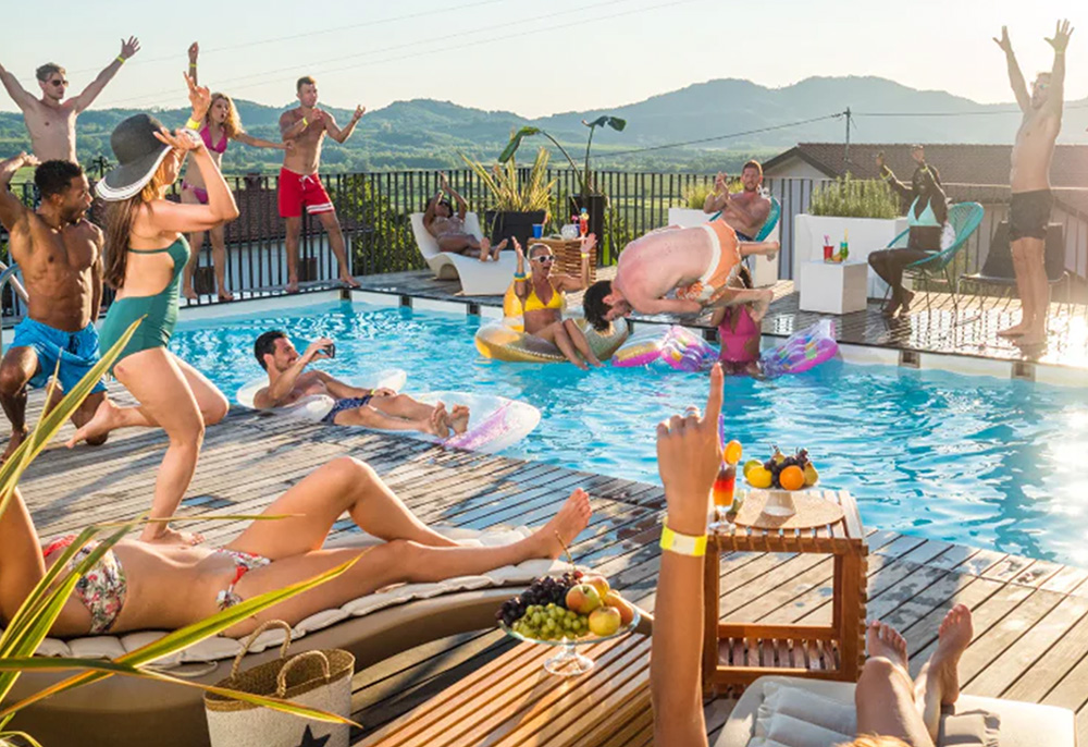 Fun Float Pool Party Moments