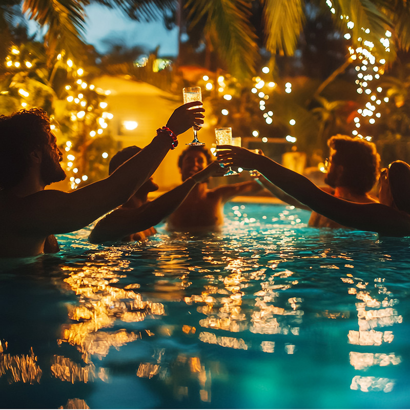 Private & Romantic Pool Parties
