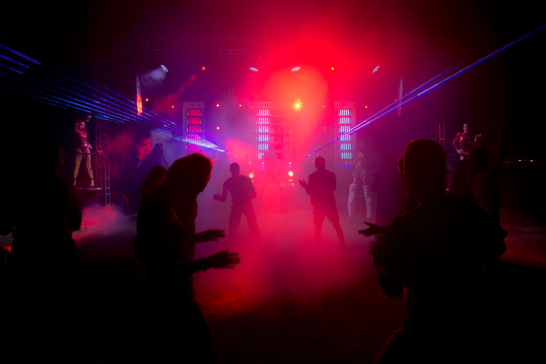 Laser Dance Floor Show