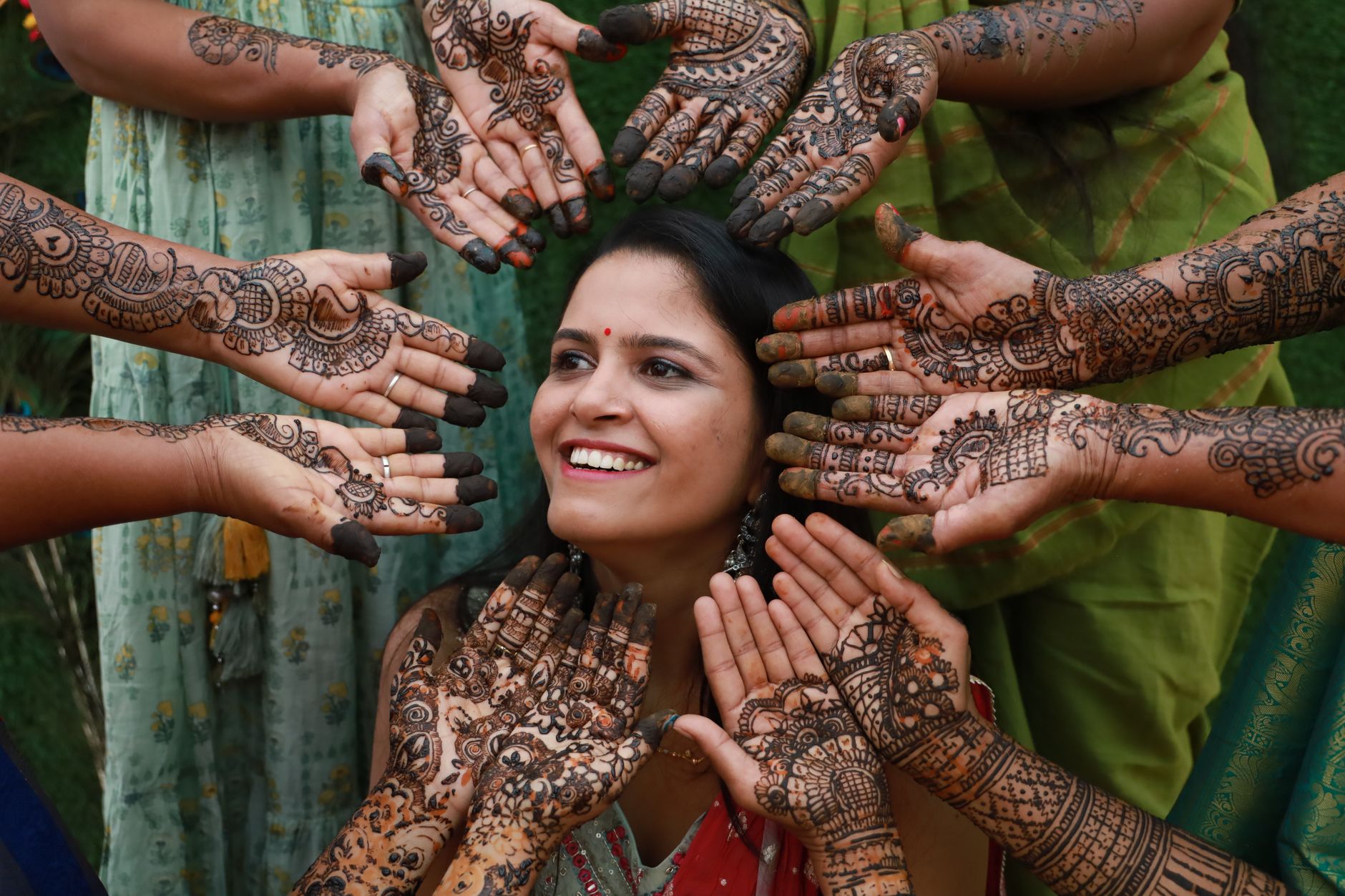 South Indian Bridal Mehndi