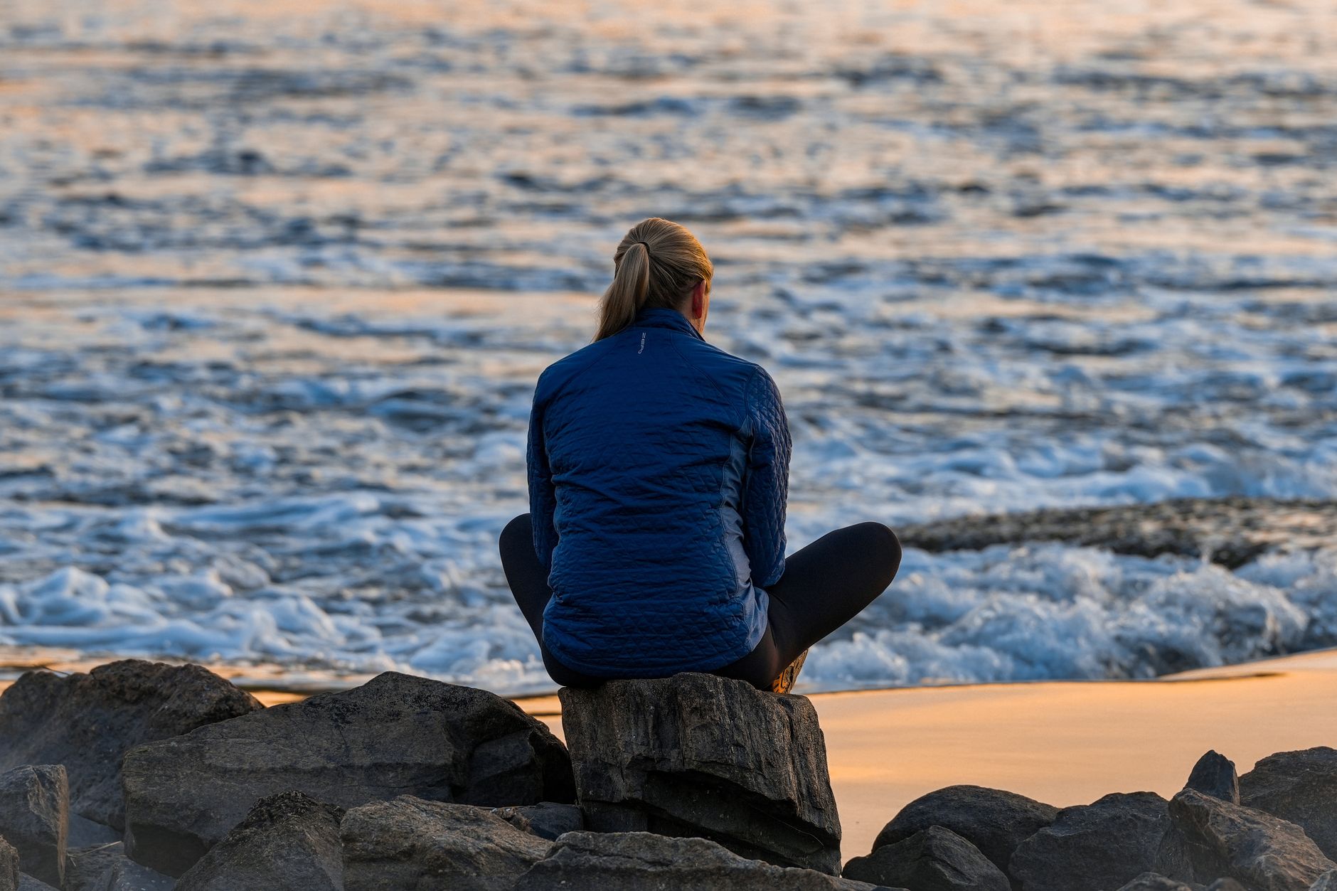 Beach Meditation Session