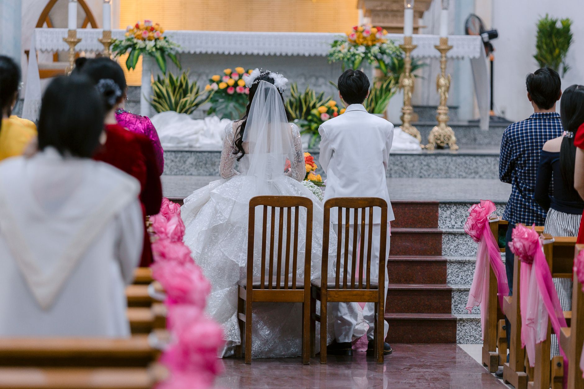 Perfect Aisle Runners for Pondicherry Church Weddings