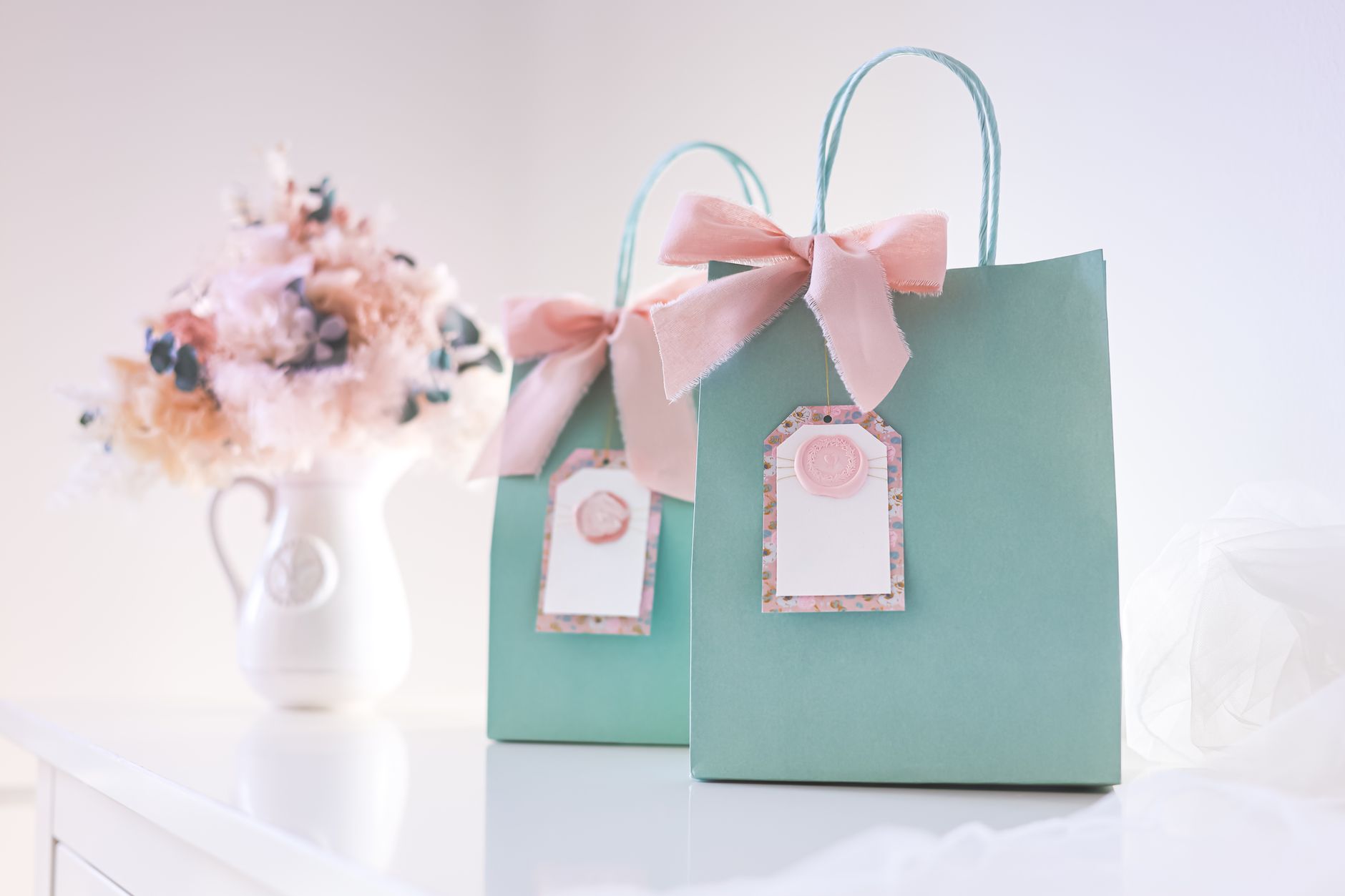 Foil Printed Gift Bags — Pondicherry