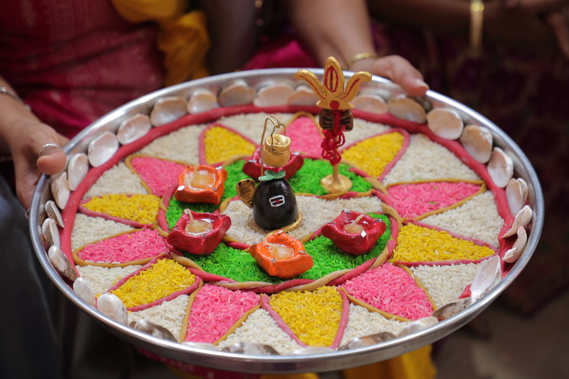 Sacred Thalis for Every Pondicherry Puja
