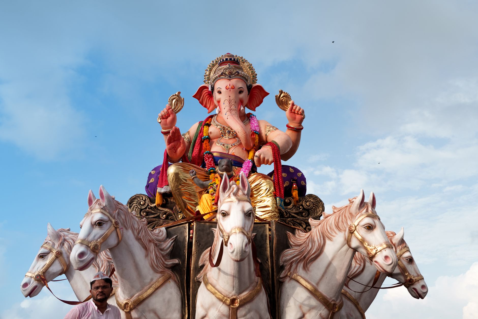 Royal Chariot Arrivals in Pondicherry